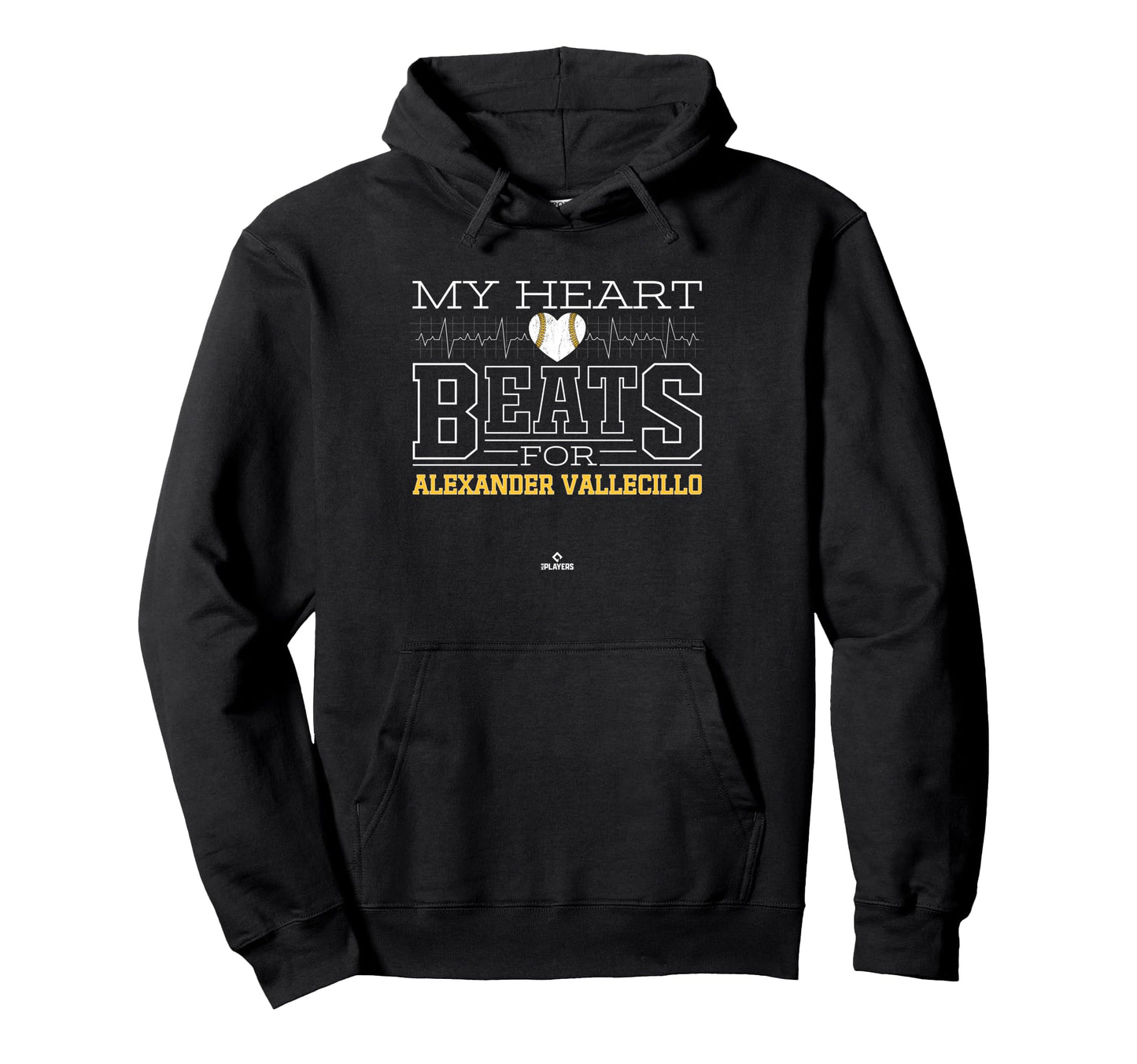 My Heart Beats Alexander Vallecillo Hoodie - Fun Novelty Design for Adults - T-Shirt, Sweatshirt, Hoodie
