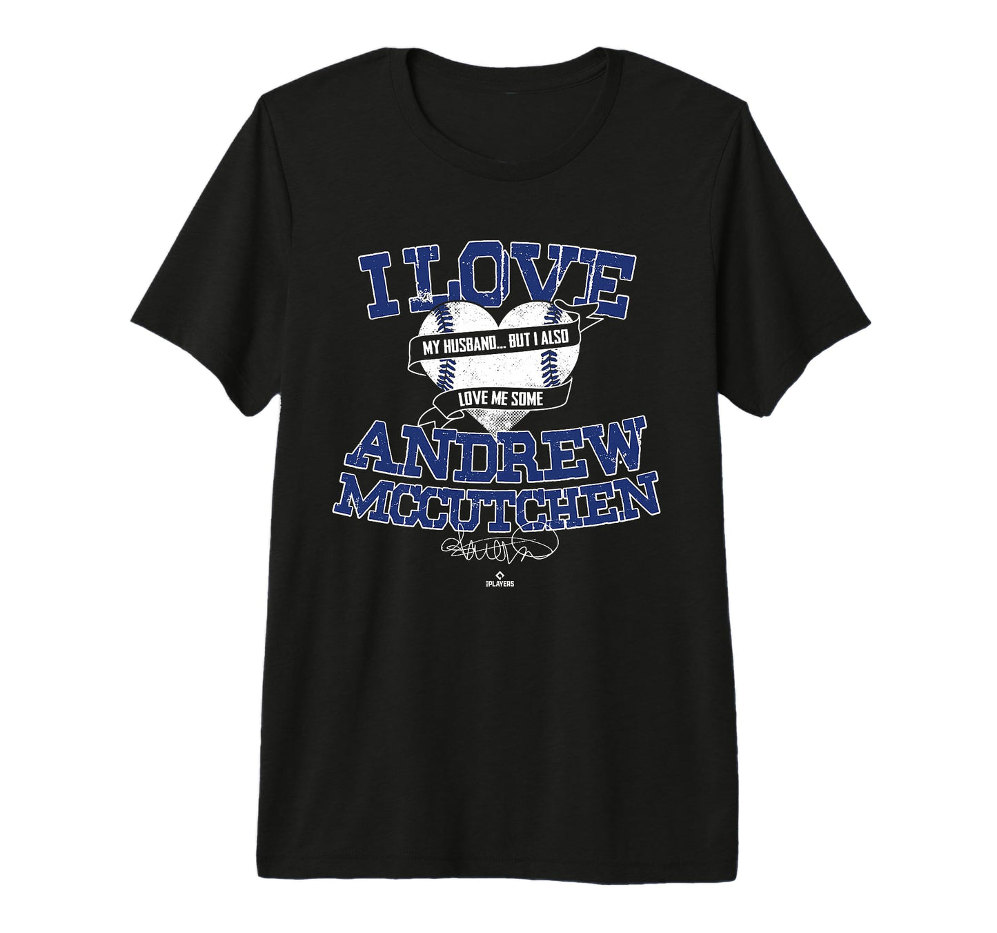I Love Andrew Mccutchen Tri Blend T-Shirt - Streetwear Style for Adults - T-Shirt, Sweatshirt, Hoodie