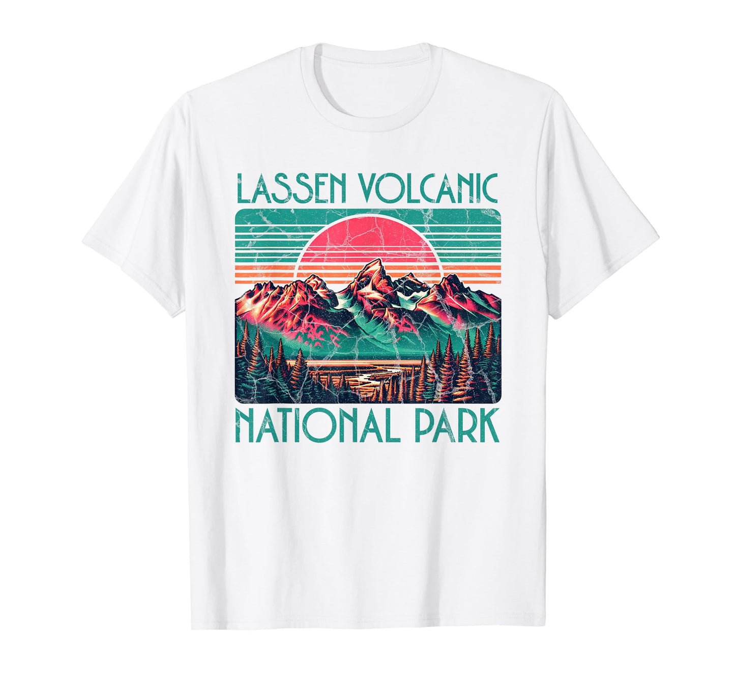 Lassen Volcanic National Park Sweatshirt - Fun Novelty Design Men Women - T-Shirt, Sweatshirt, Hoodie
