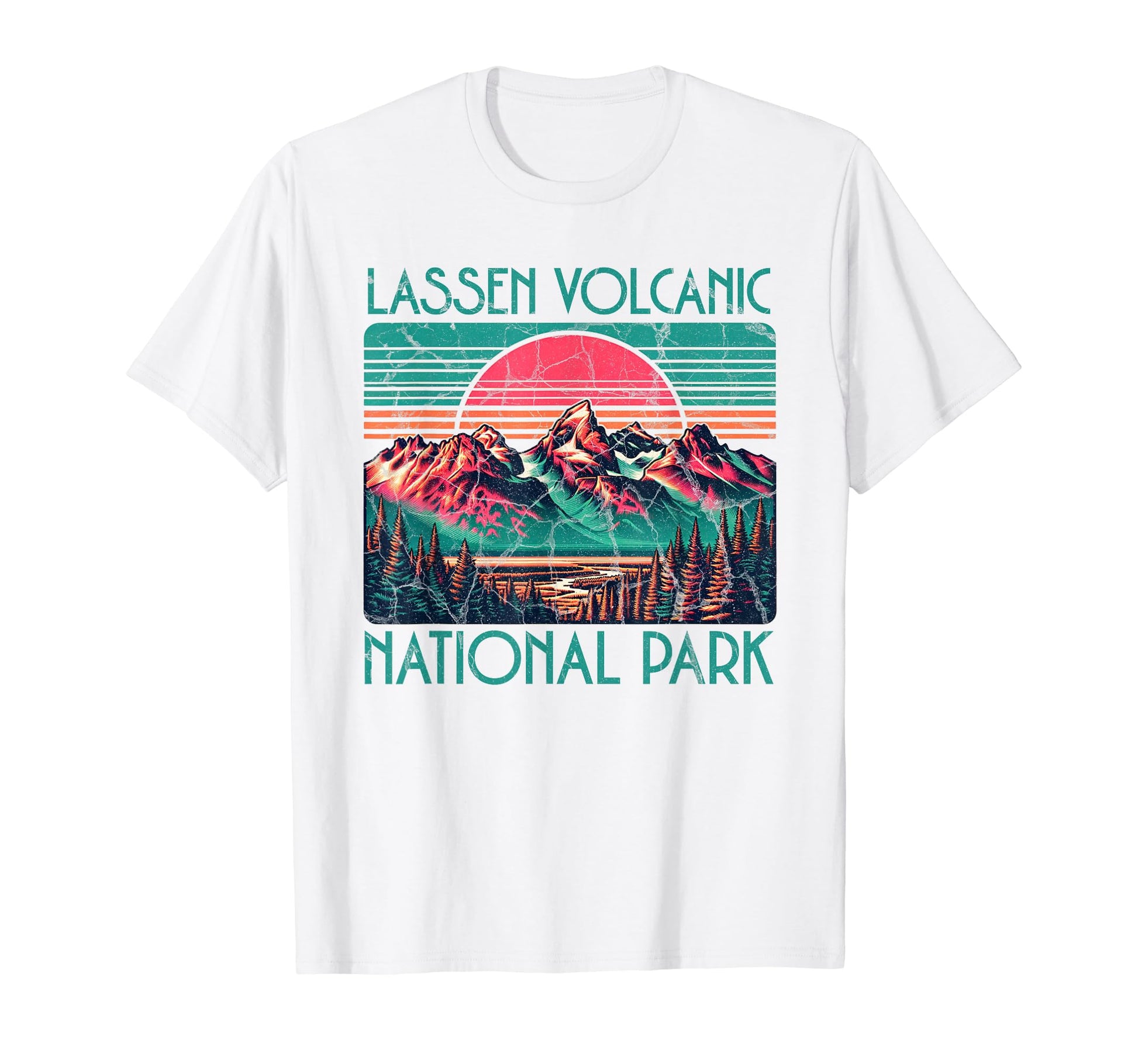 Lassen Volcanic National Park Sweatshirt - Fun Novelty Design Men Women - T-Shirt, Sweatshirt, Hoodie