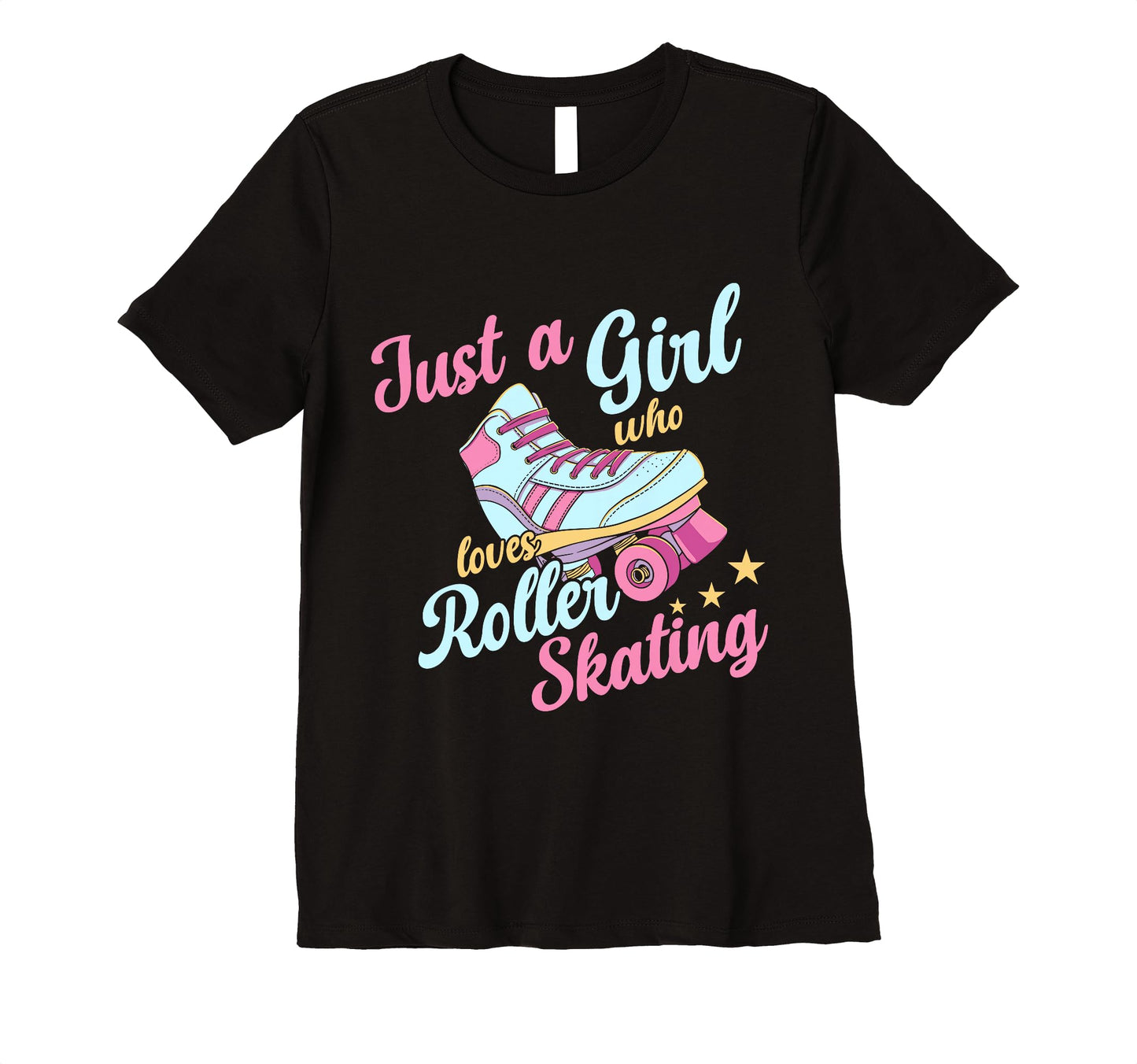 Rollerskate Funny Just Who Loves T-Shirt - Unique Graphic for Adults - T-Shirt, Sweatshirt, Hoodie