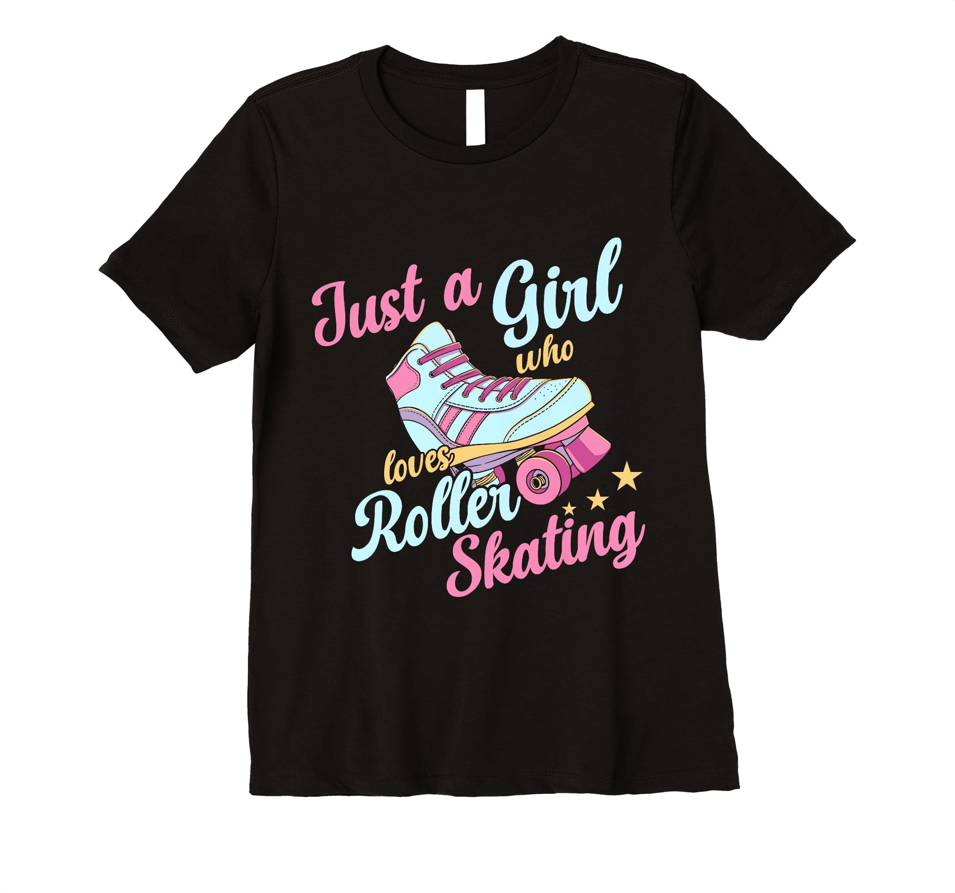 Rollerskate Funny Just Who Loves T-Shirt - Unique Graphic for Adults - T-Shirt, Sweatshirt, Hoodie