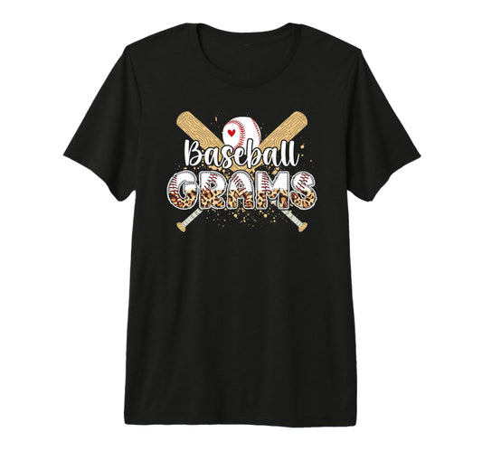 Baseball Grams Leopard Grams Baseball T-Shirt - Unique Graphic Unisex - T-Shirt, Sweatshirt, Hoodie