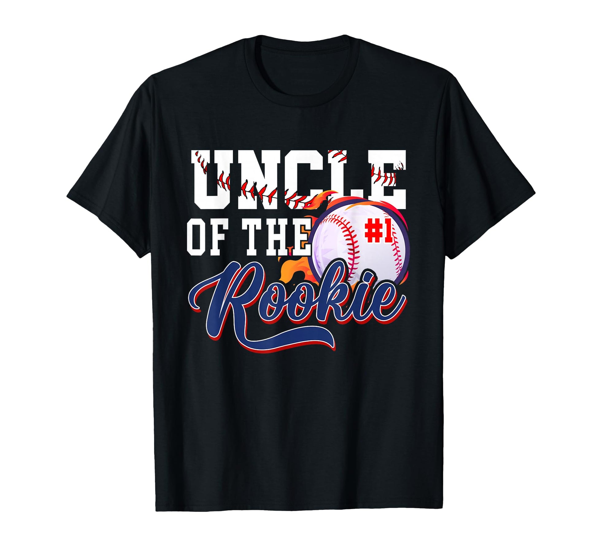 Uncle Rookie Year 1St Birthday T-Shirt - Custom Art Print Men Women - T-Shirt, Sweatshirt, Hoodie