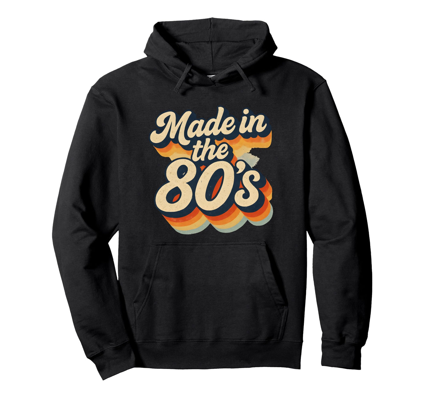 80S Typography Nostalgic Throwback Hoodie - Streetwear Style for Adults - T-Shirt, Sweatshirt, Hoodie