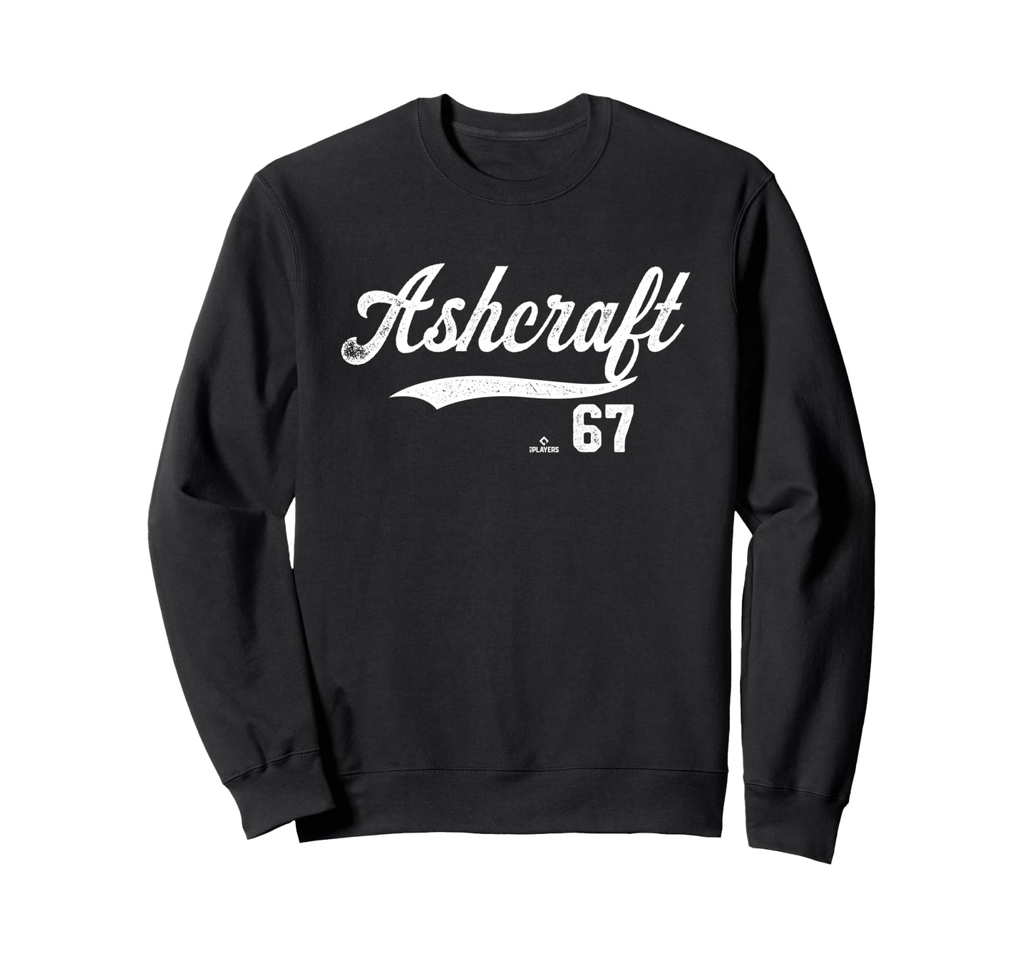 Distressed Swoosh Braxton Ashcraft Sweatshirt - Graphic Print Men Women - T-Shirt, Sweatshirt, Hoodie