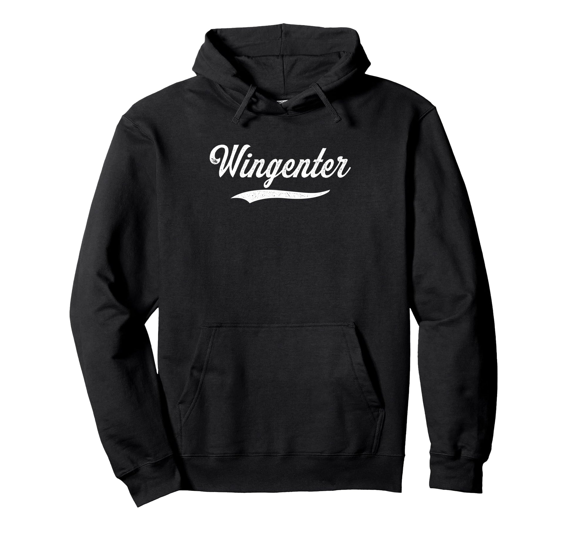 Distressed Script Trey Wingenter Prospect Hoodie - Novelty Apparel Unisex - T-Shirt, Sweatshirt, Hoodie