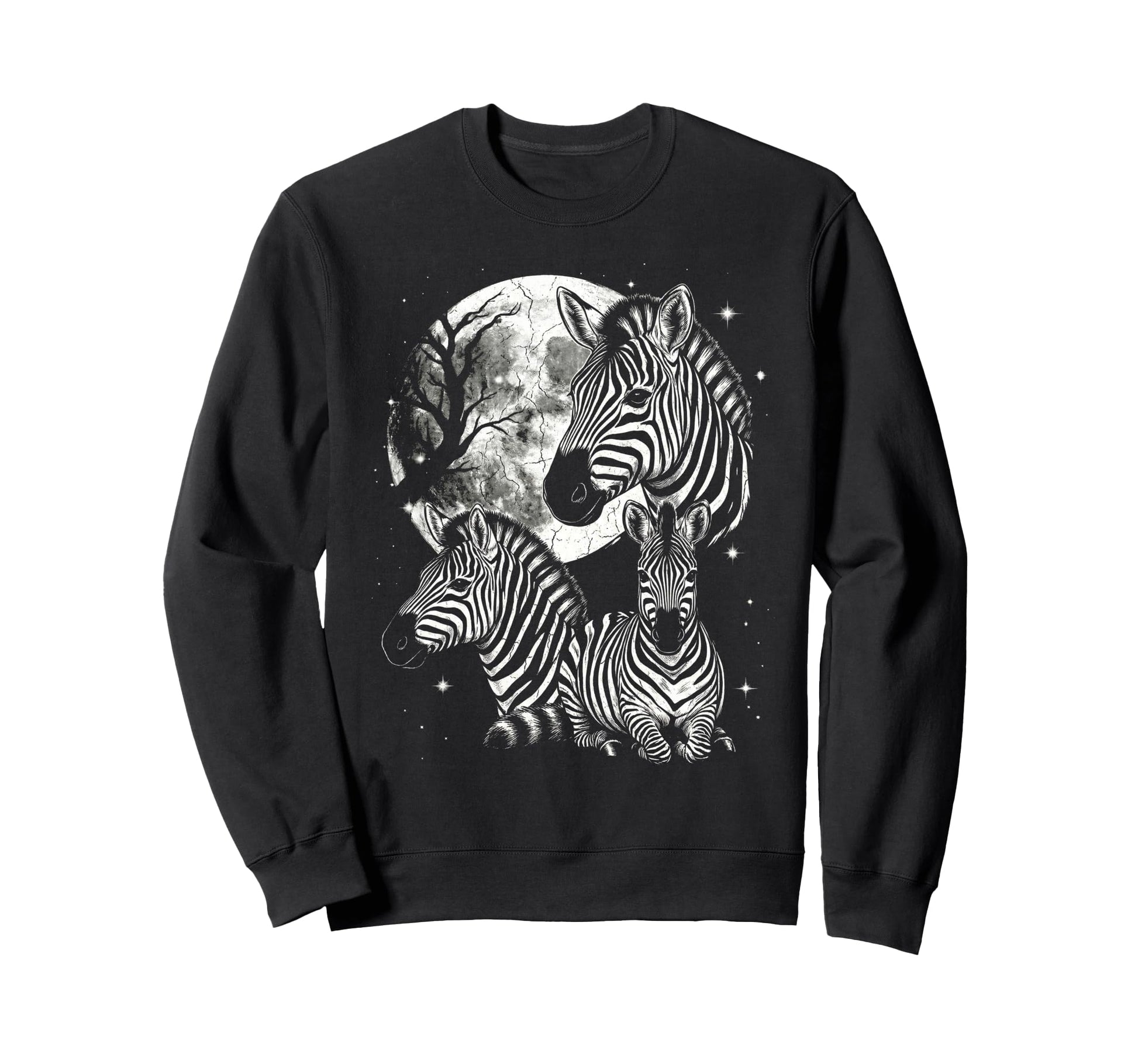 Zebra 90S Aesthetic Y2K Zebra Sweatshirt - Casual Everyday Wear for Adults - T-Shirt, Sweatshirt, Hoodie