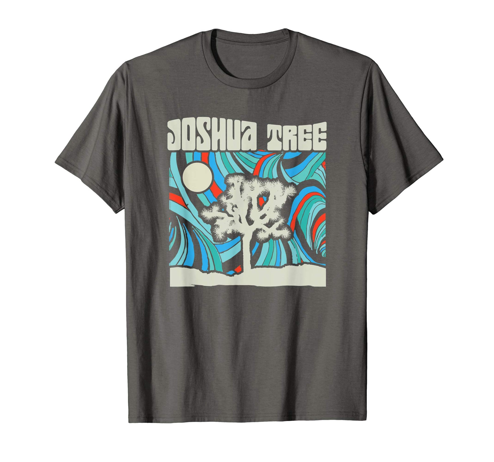 Joshua Tree 60S Psychedelic Sweet T-Shirt - Casual Everyday Wear Unisex - T-Shirt, Sweatshirt, Hoodie