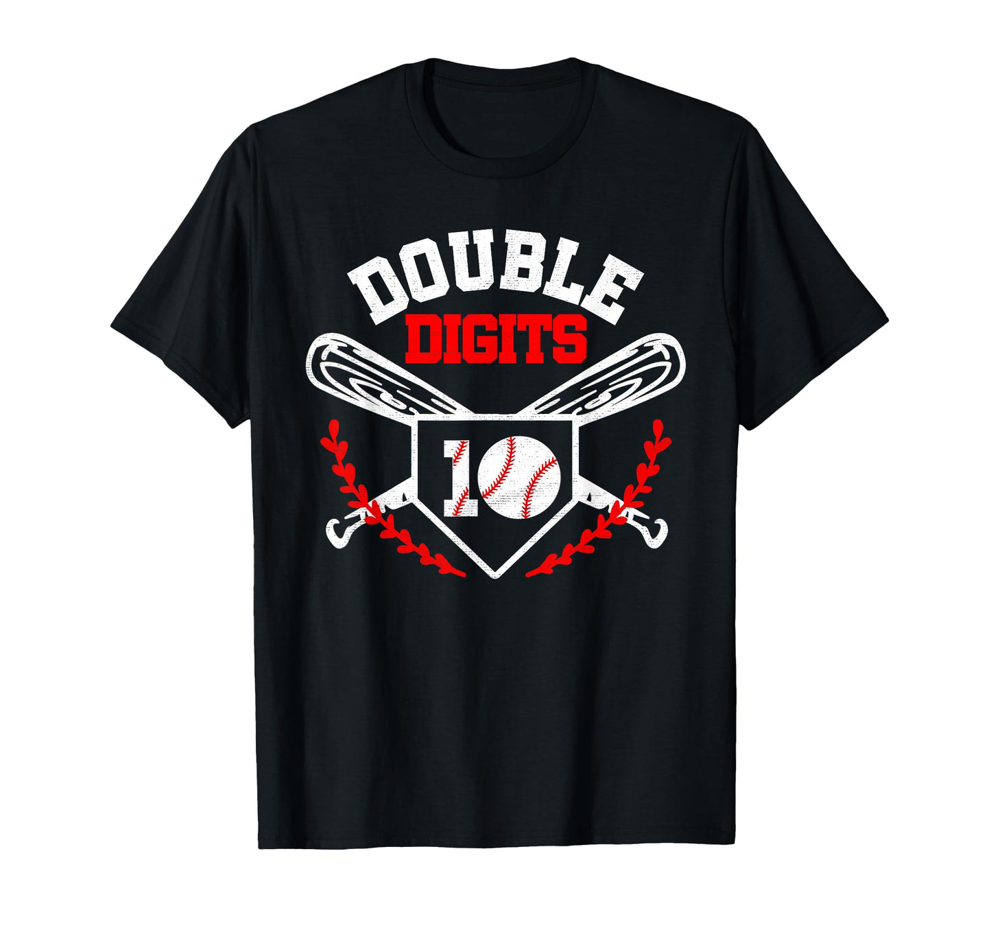 Double Digits Birthday Decorations T-Shirt - Custom Art Print for Adults - T-Shirt, Sweatshirt, Hoodie