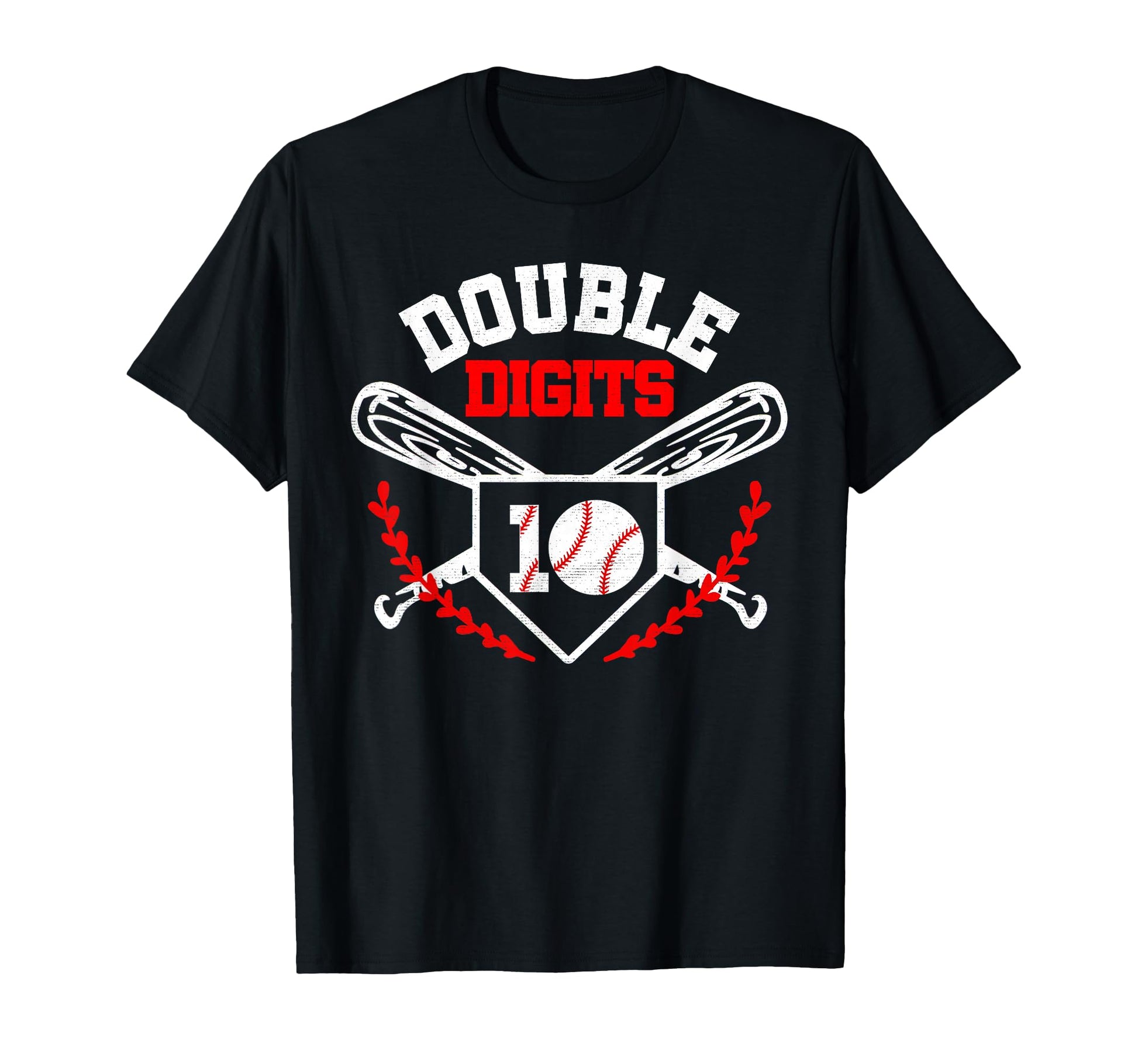 Double Digits Birthday Decorations T-Shirt - Custom Art Print for Adults - T-Shirt, Sweatshirt, Hoodie