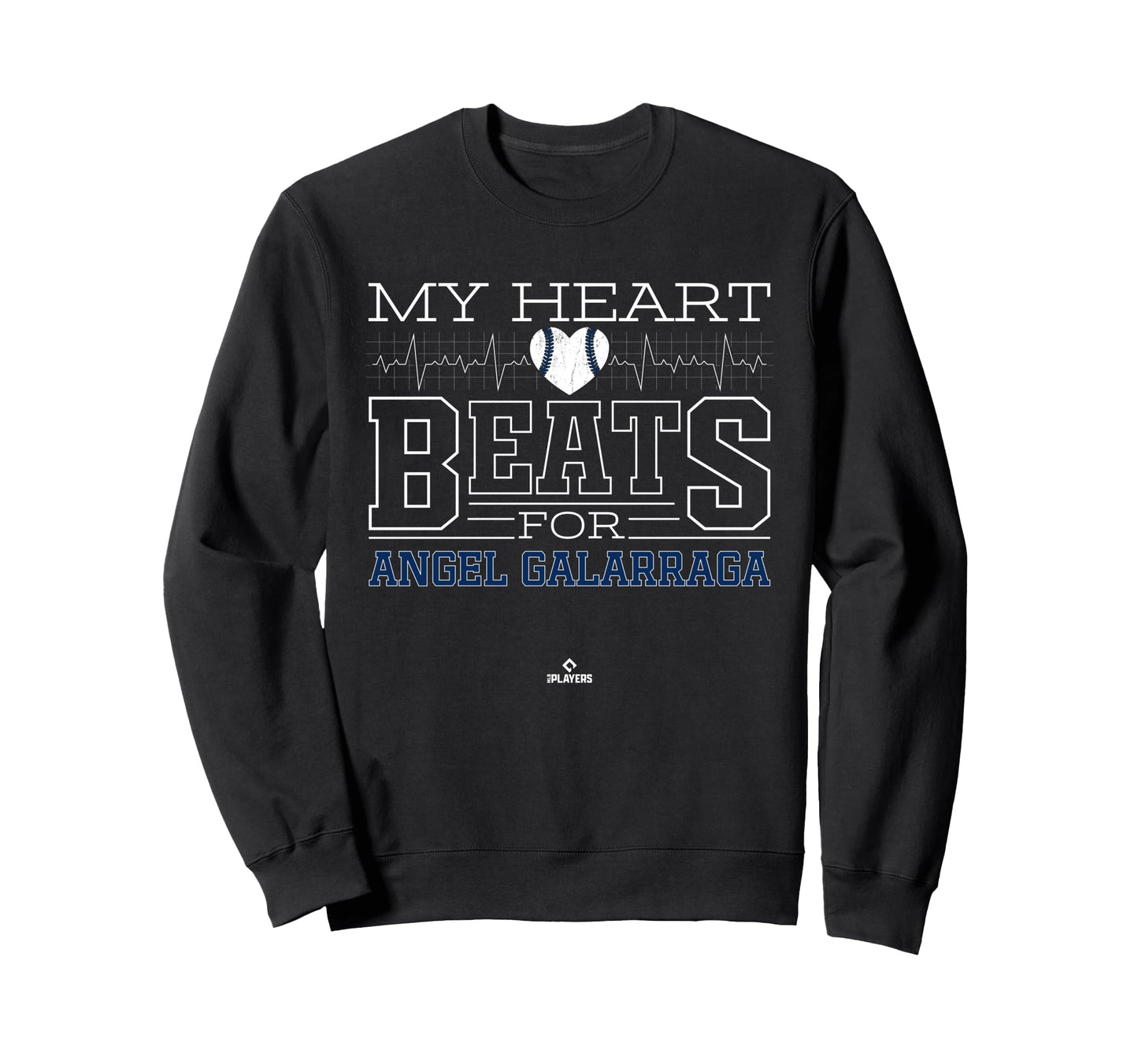 My Heart Beats Angel Galarraga Prospect Sweatshirt - Unique Graphic Unisex - T-Shirt, Sweatshirt, Hoodie