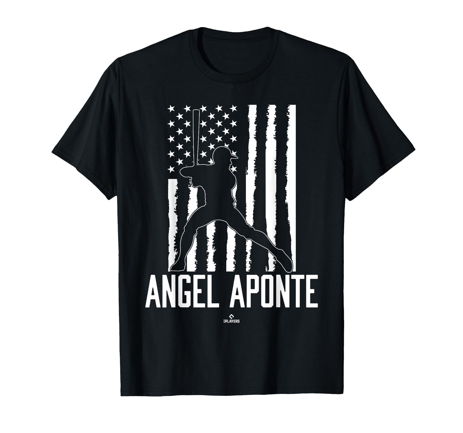 Distressed Flag Swing Angel Aponte T-Shirt - Fun Novelty Design for Adults - T-Shirt, Sweatshirt, Hoodie