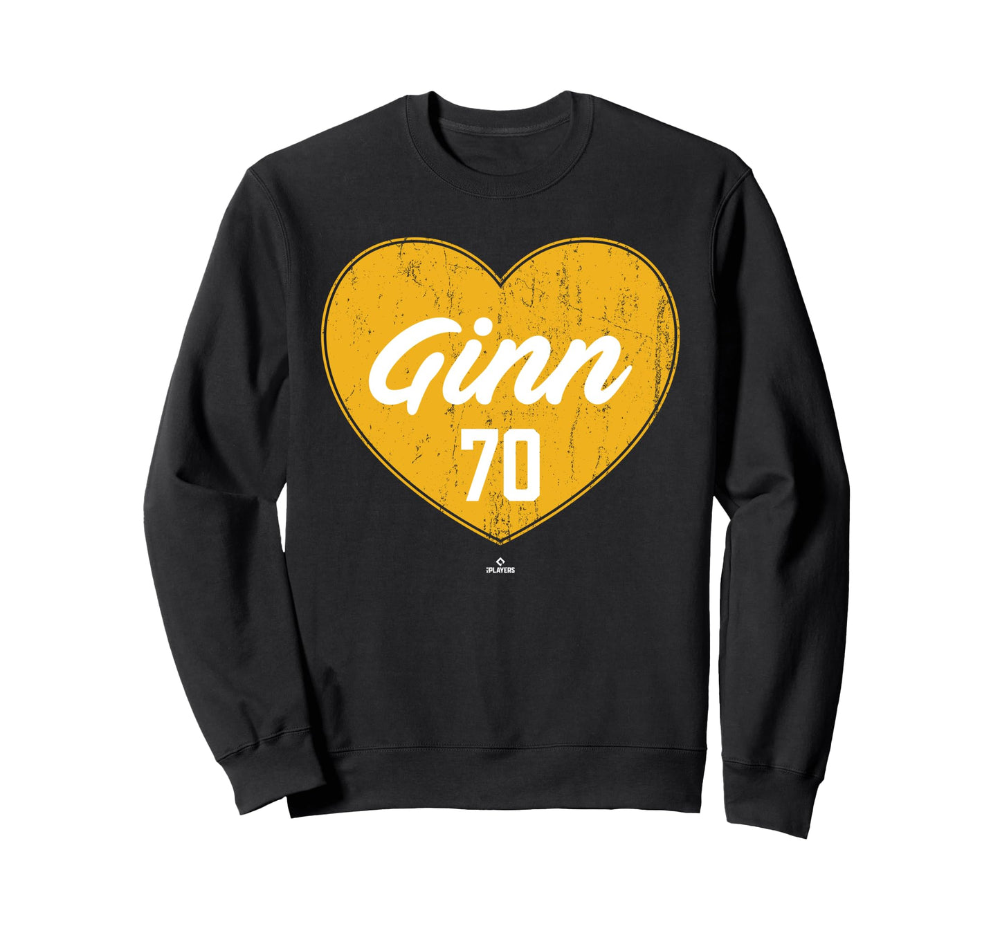 Distressed Heart J T Ginn Sweatshirt - Casual Everyday Wear for Adults - T-Shirt, Sweatshirt, Hoodie