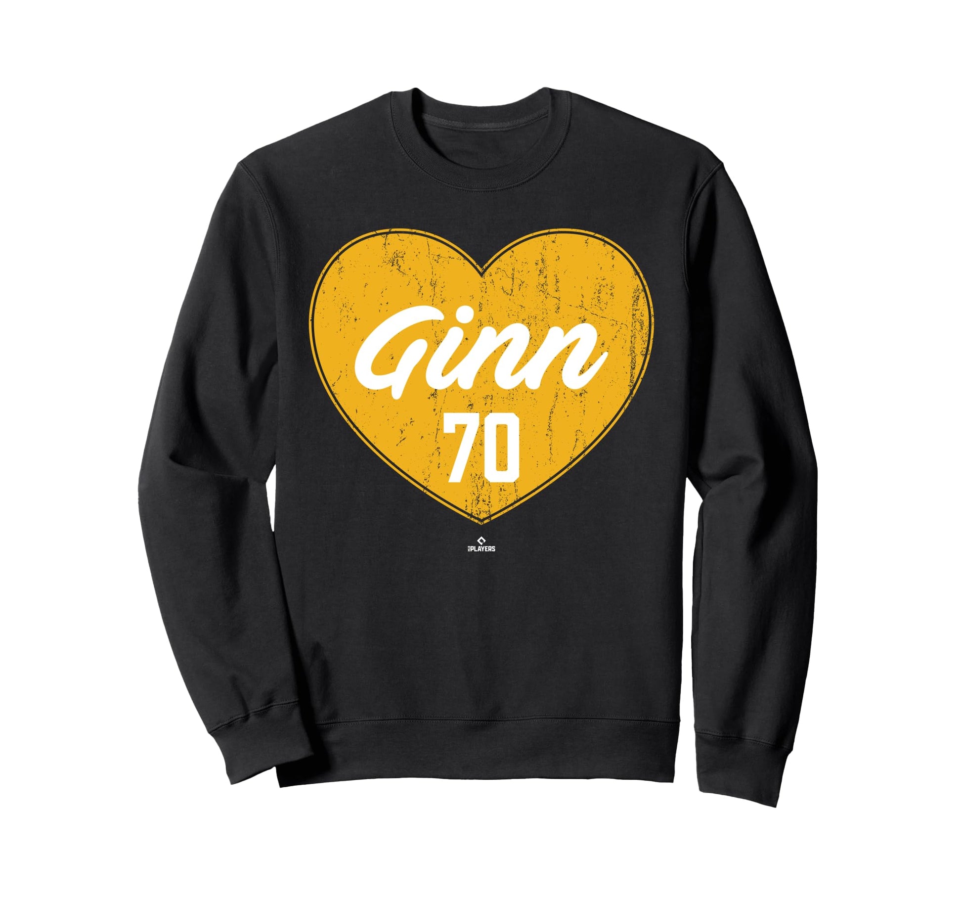 Distressed Heart J T Ginn Sweatshirt - Casual Everyday Wear for Adults - T-Shirt, Sweatshirt, Hoodie