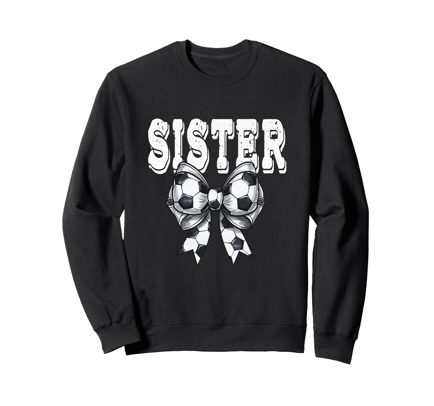 Coquette Soccer Bow Mom Sister Grandma Sweatshirt - Streetwear Style Unisex - T-Shirt, Sweatshirt, Hoodie