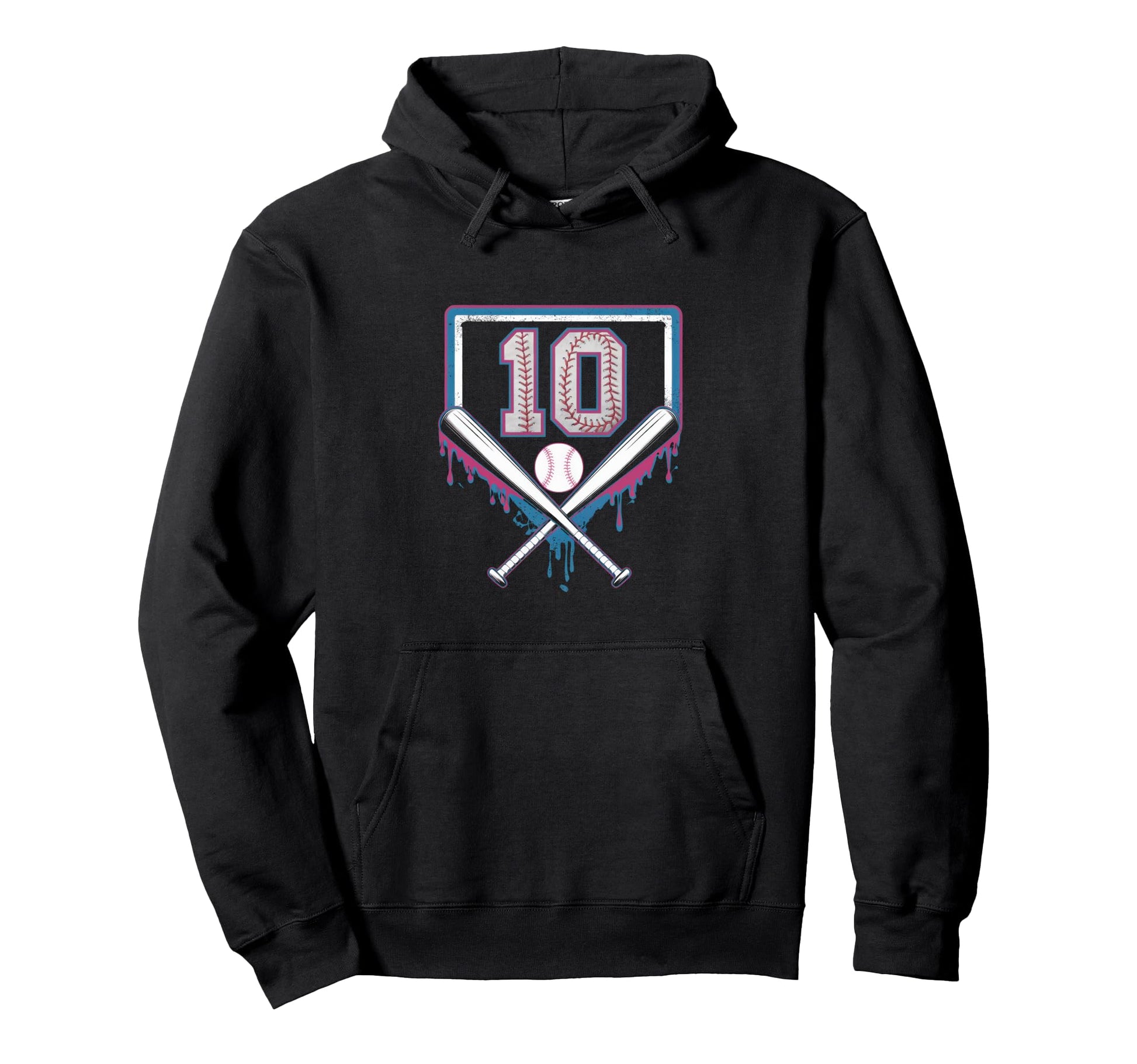 Sprinkle 10Th Birthday Baseball Home Hoodie - Fun Novelty Design Men Women - T-Shirt, Sweatshirt, Hoodie