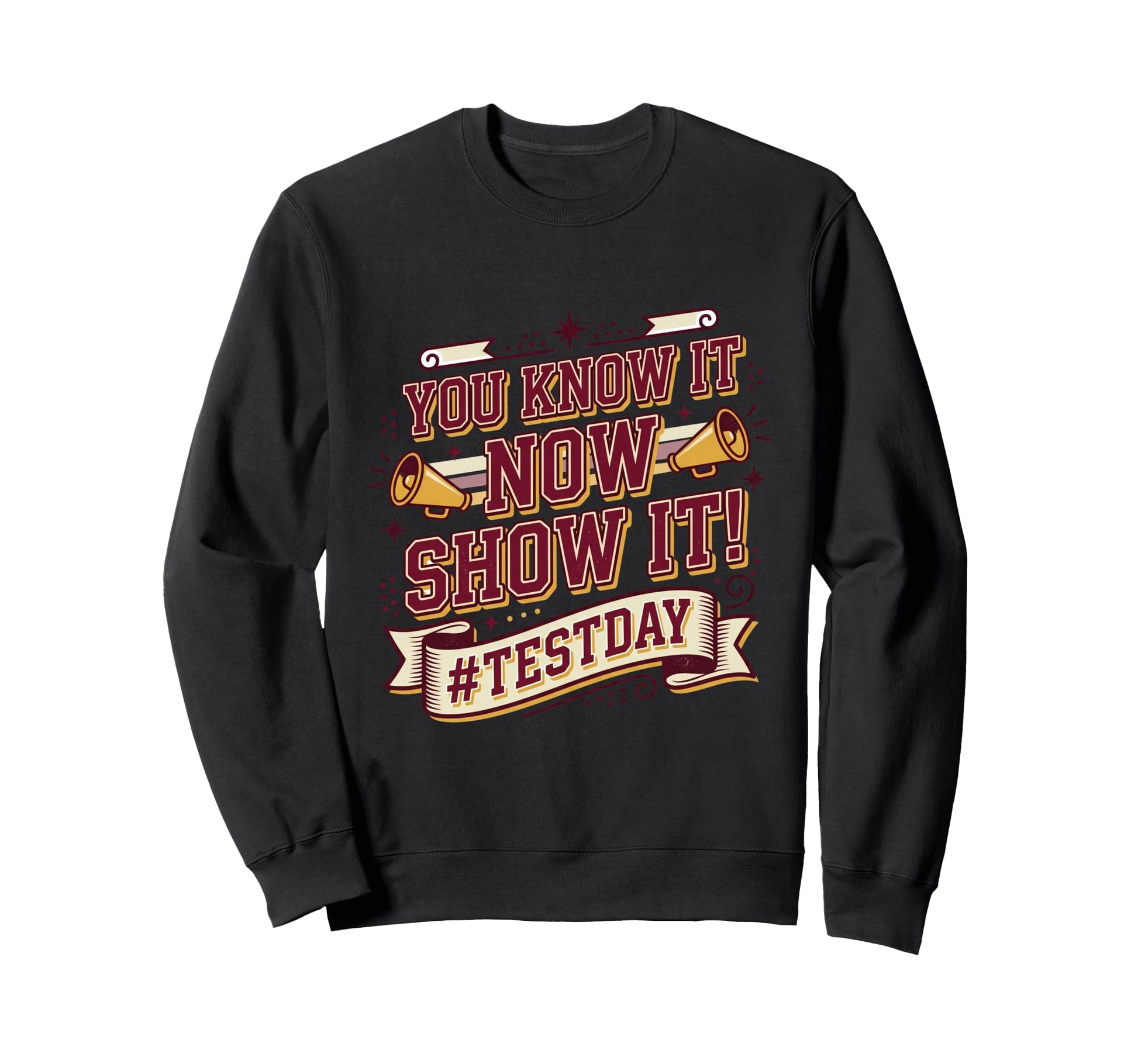 Rock Test Test Day State Testing Sweatshirt - Custom Art Print Men Women - T-Shirt, Sweatshirt, Hoodie