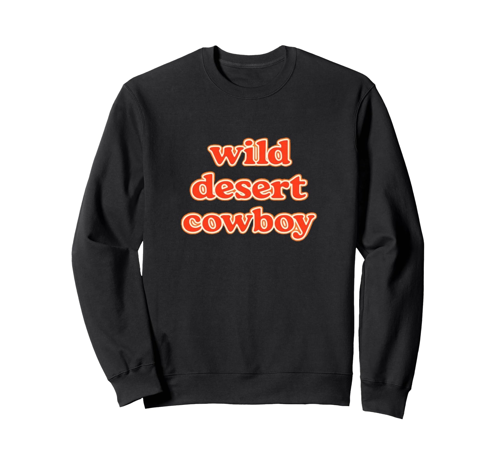 Wild Desert Cowboy Western Sweatshirt - Minimalist Print Men Women - T-Shirt, Sweatshirt, Hoodie