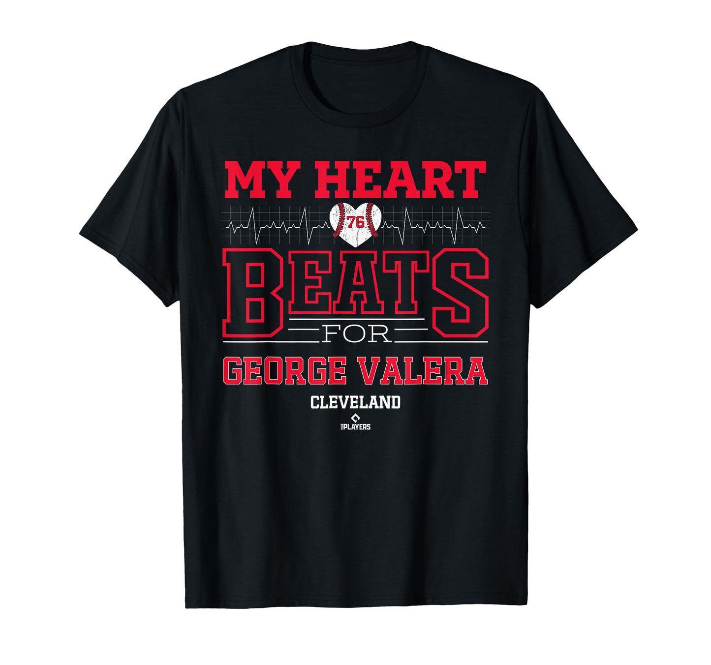 My Heart Beats George Valera T-Shirt - Custom Art Print for Adults - T-Shirt, Sweatshirt, Hoodie