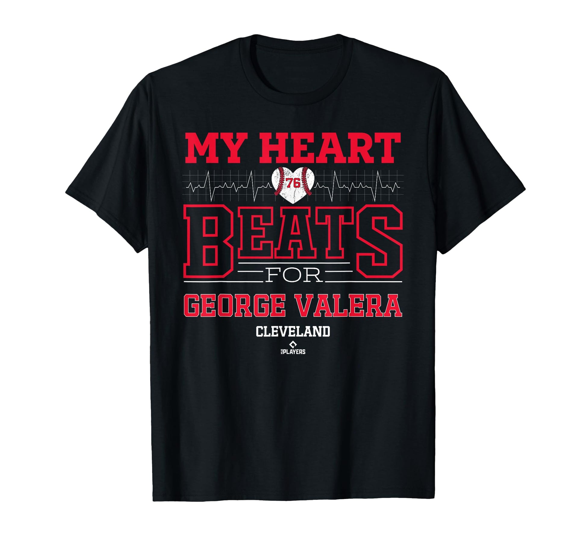 My Heart Beats George Valera T-Shirt - Custom Art Print for Adults - T-Shirt, Sweatshirt, Hoodie