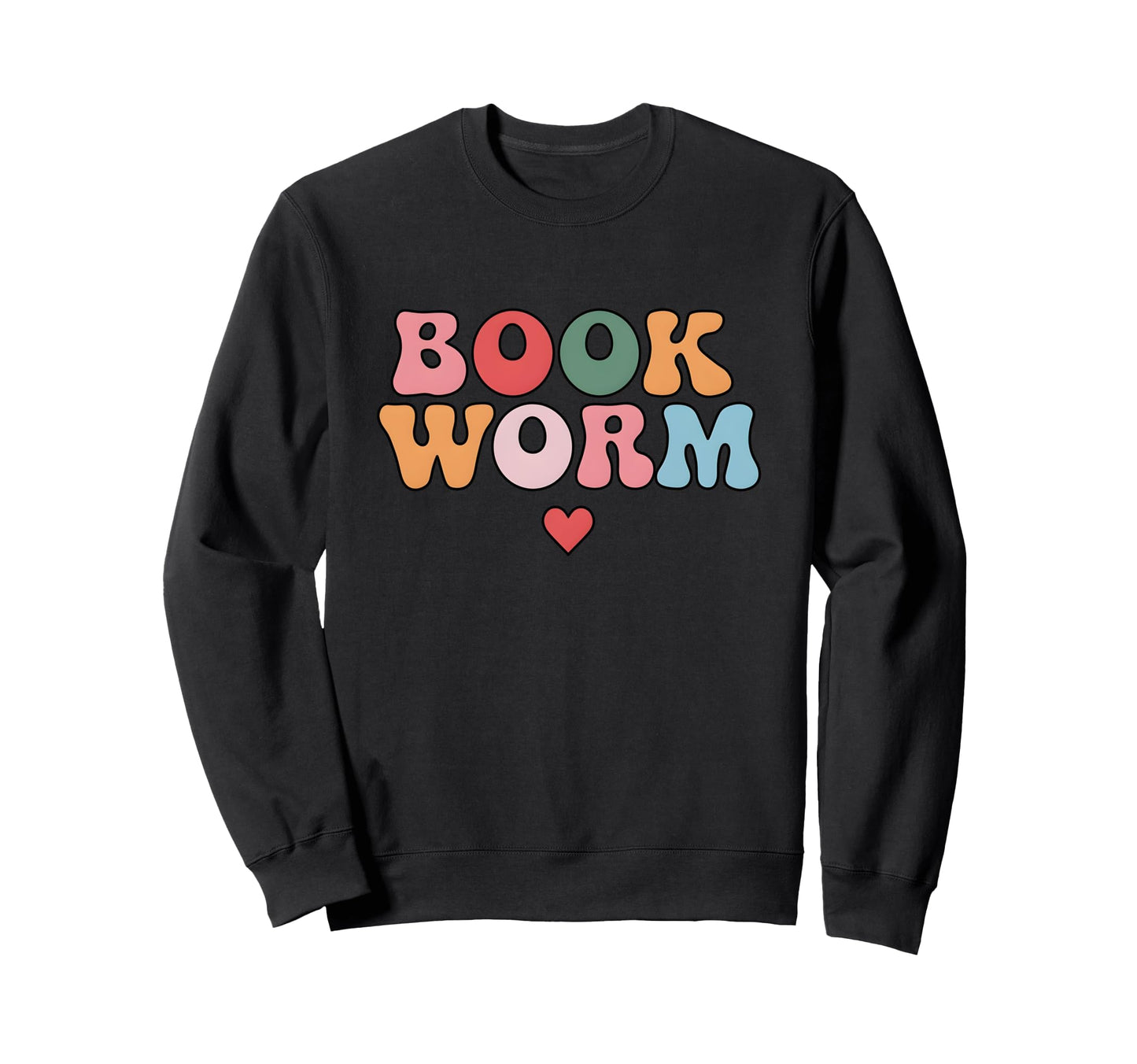 Colorful Reading Enthusiast Sweatshirt - Custom Art Print Men Women - T-Shirt, Sweatshirt, Hoodie