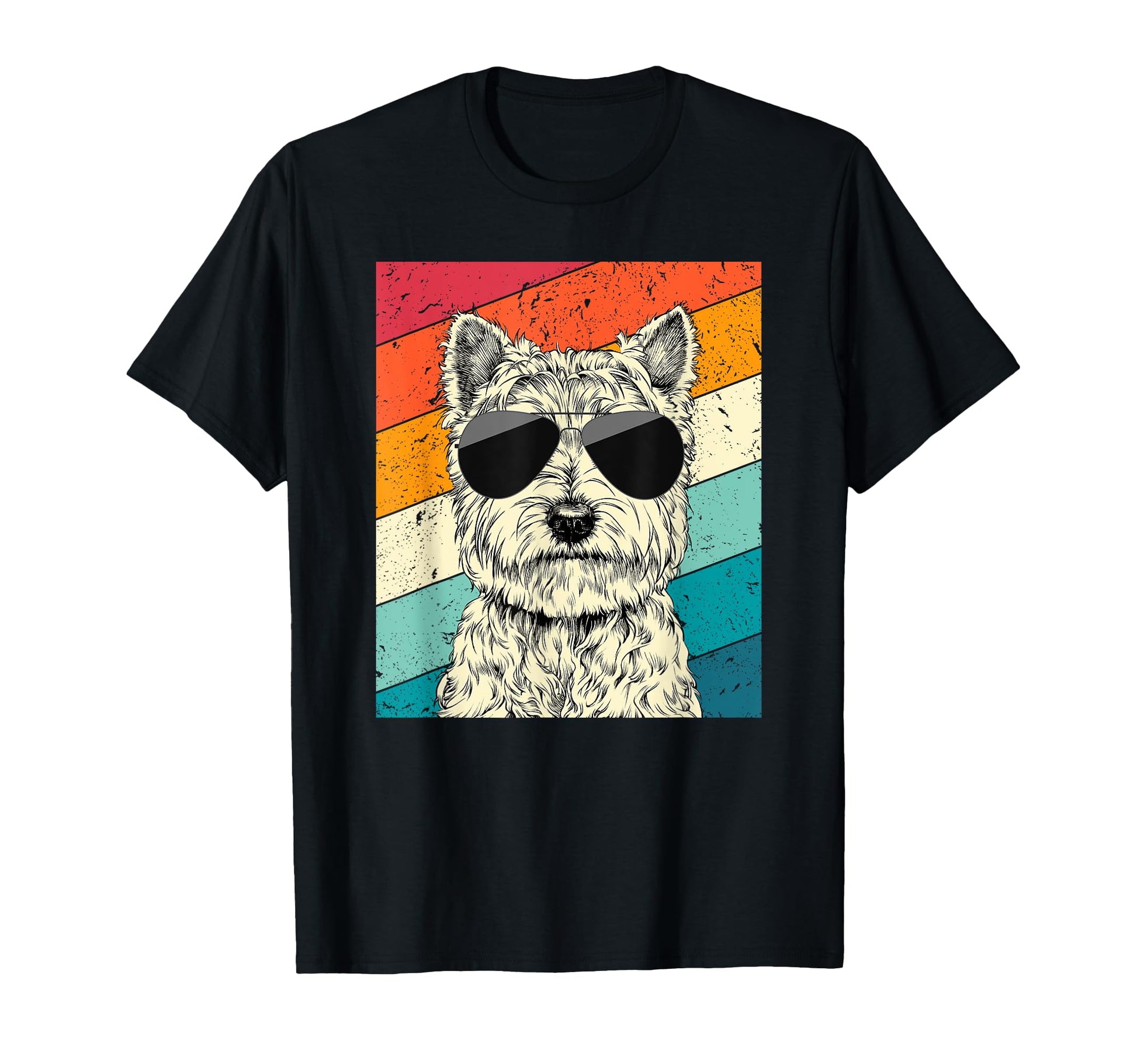 West Highland White Terrier T-Shirt - Streetwear Style for Adults - T-Shirt, Sweatshirt, Hoodie