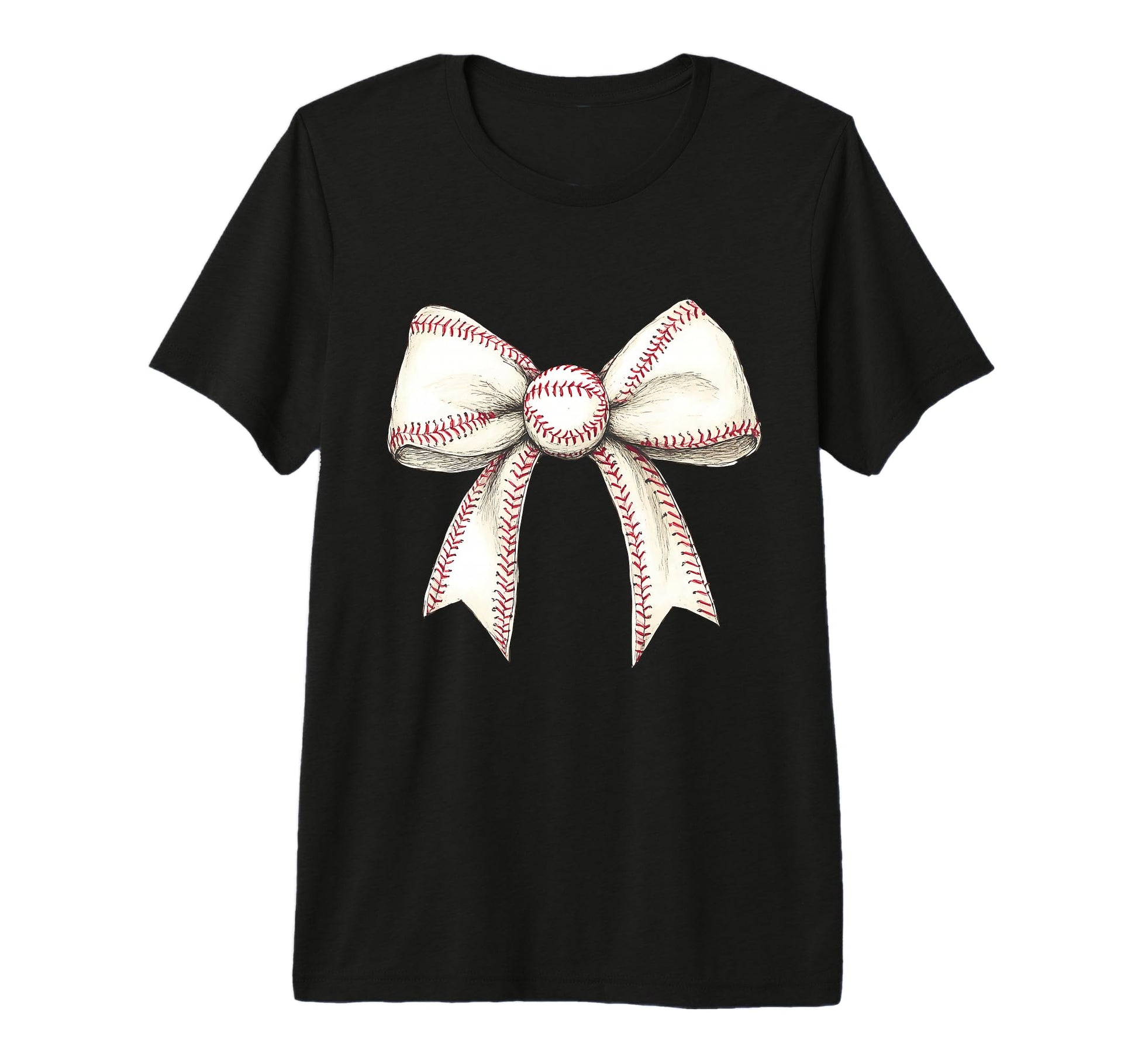 Baseball Coquette Bow Baseball Mom T-Shirt - Streetwear Style for Adults - T-Shirt, Sweatshirt, Hoodie