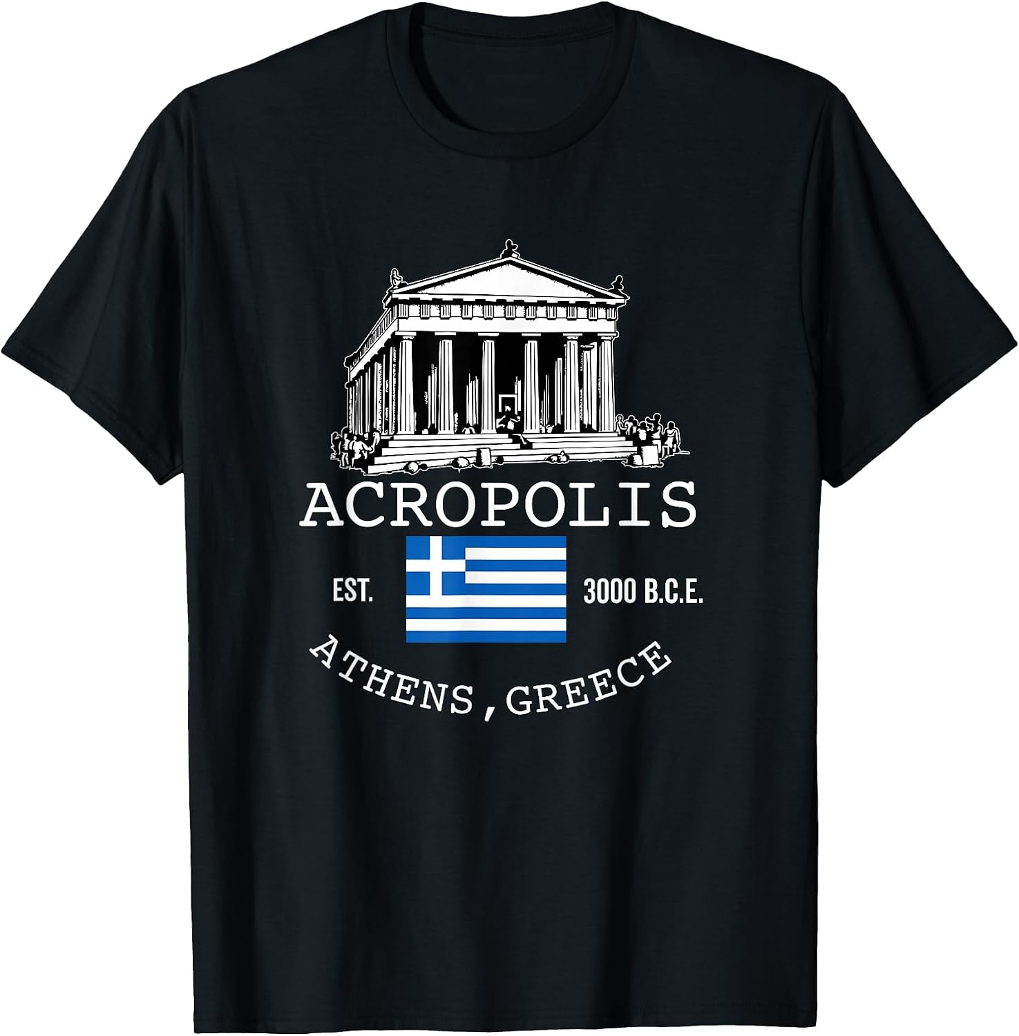 Acropolis Athens Greece Merch - Adult & Kids T-Shirts, Sweatshirts & Hoodies apparel design preview 1