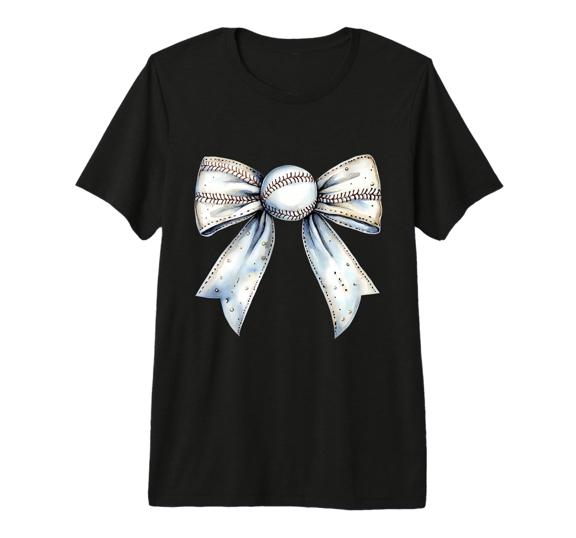 Baseball Coquette Bow Baseball Mom Tri T-Shirt - Trendy Graphic Men Women - T-Shirt, Sweatshirt, Hoodie