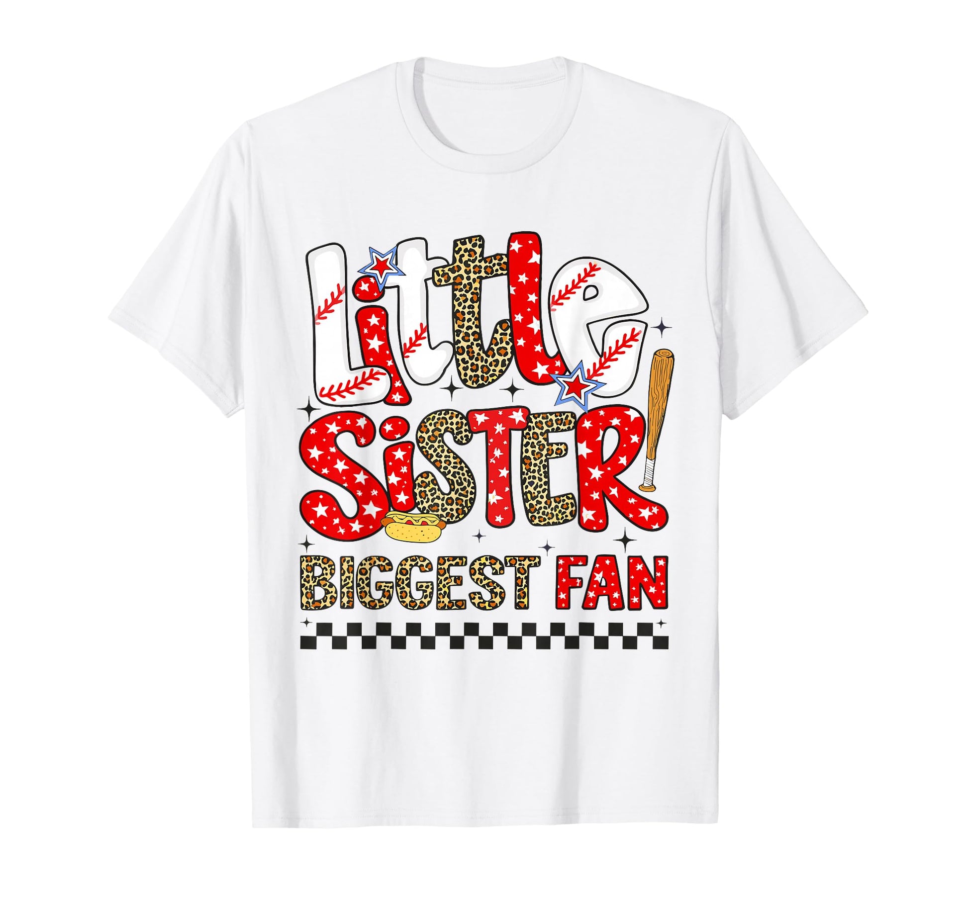 Funny Little Sister Biggest Fan Bow T-Shirt - Aesthetic Graphic Unisex - T-Shirt, Sweatshirt, Hoodie