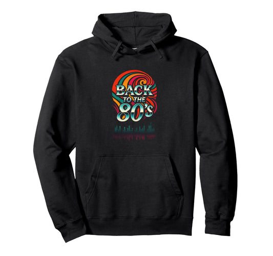 Back To 80S Nostalgia Music Hoodie - Aesthetic Graphic Men Women - T-Shirt, Sweatshirt, Hoodie