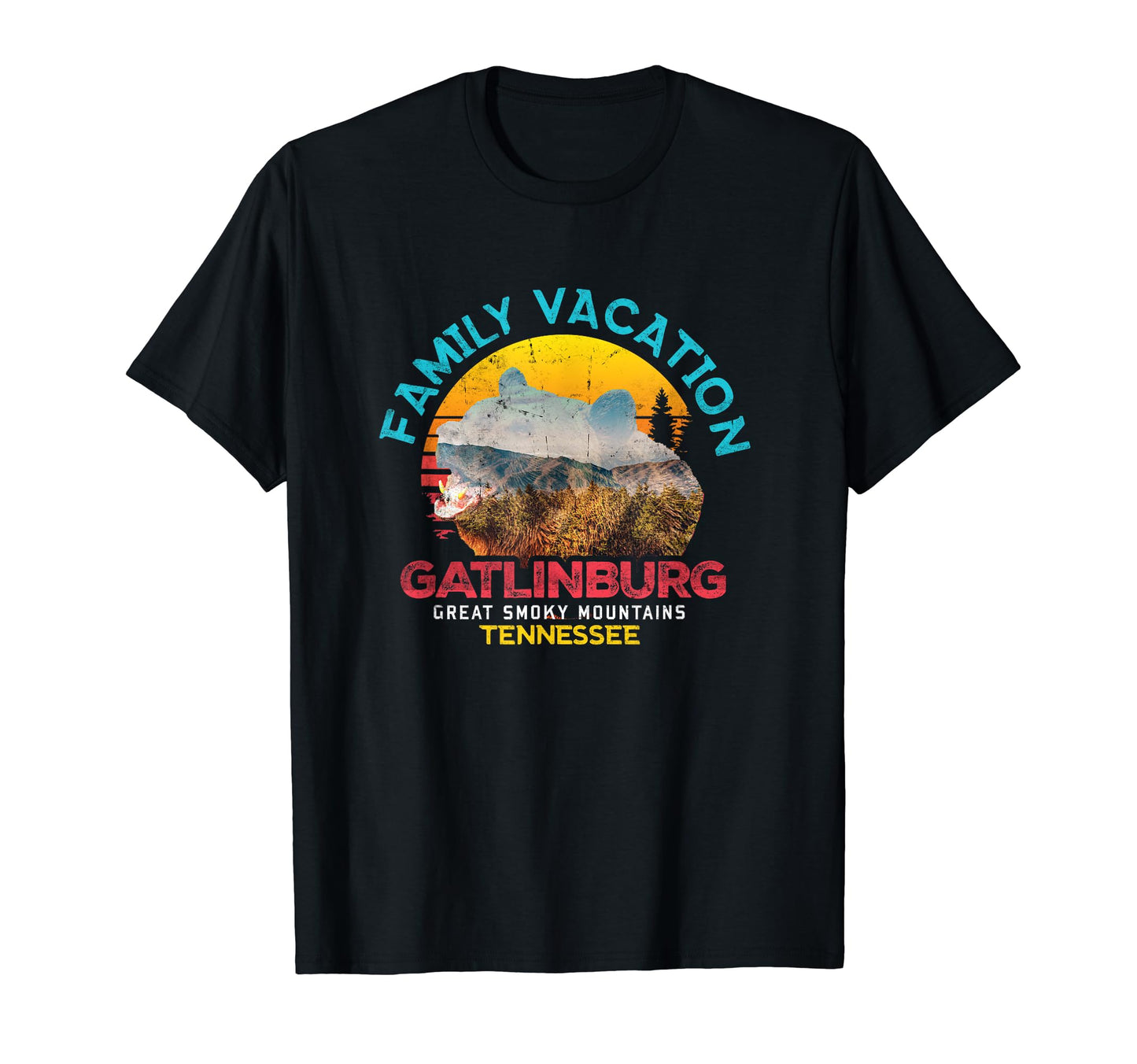 First Family Vacation Gatlinburg T-Shirt - Novelty Apparel Men Women - T-Shirt, Sweatshirt, Hoodie