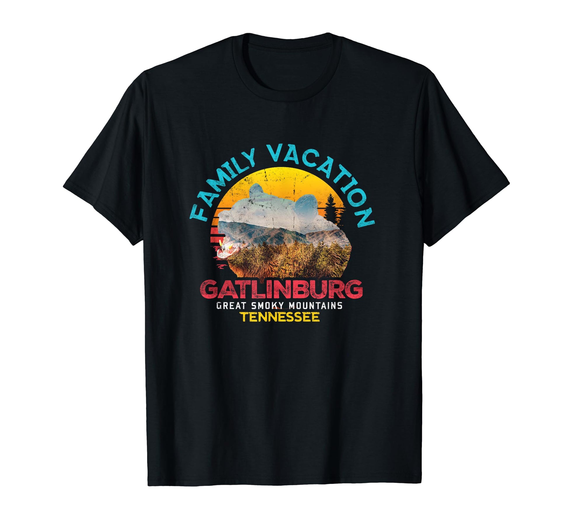 First Family Vacation Gatlinburg T-Shirt - Novelty Apparel Men Women - T-Shirt, Sweatshirt, Hoodie
