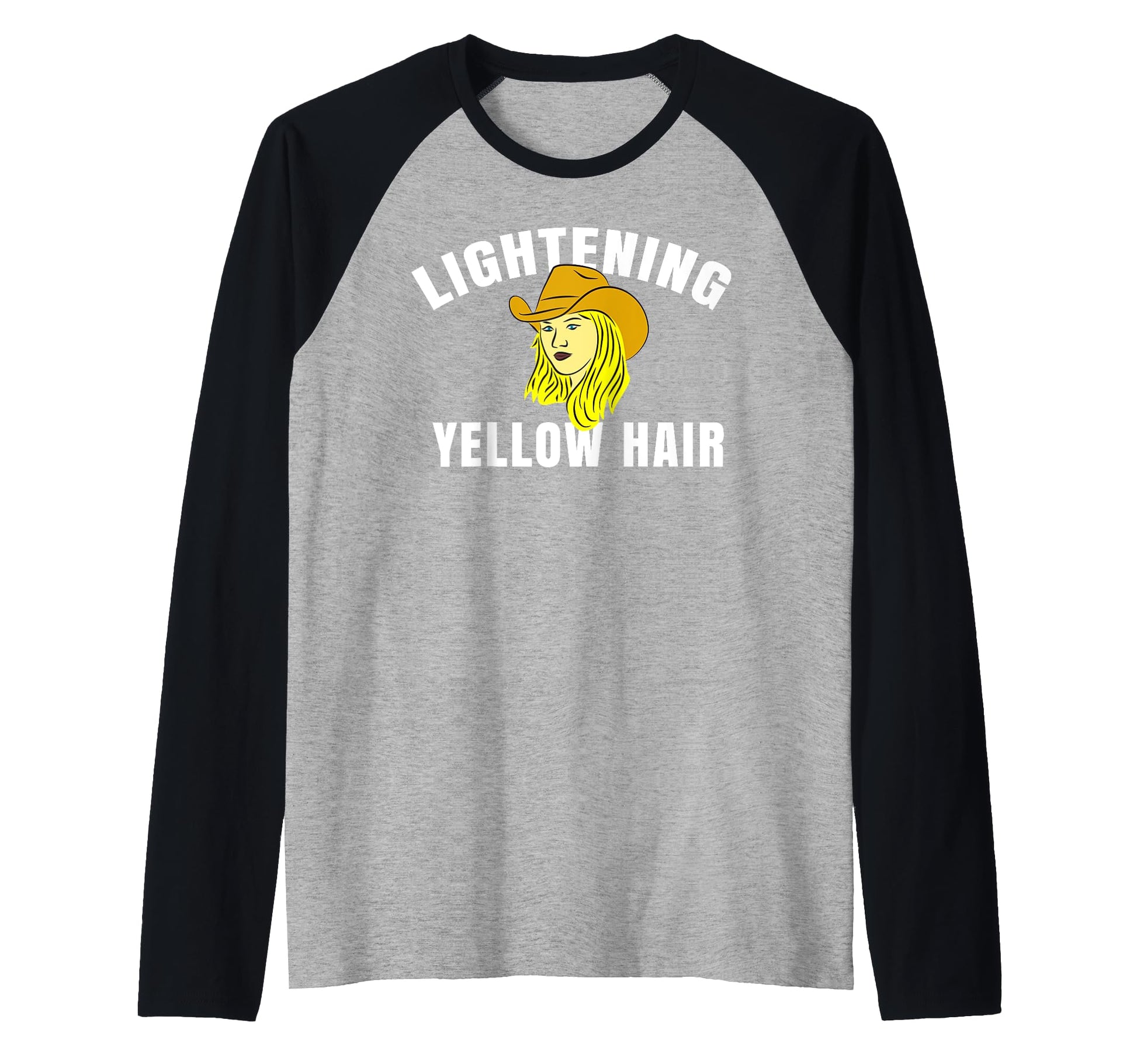 Lightning Yellow Hair Shirts Elsa T-Shirt - Custom Art Print Unisex - T-Shirt, Sweatshirt, Hoodie