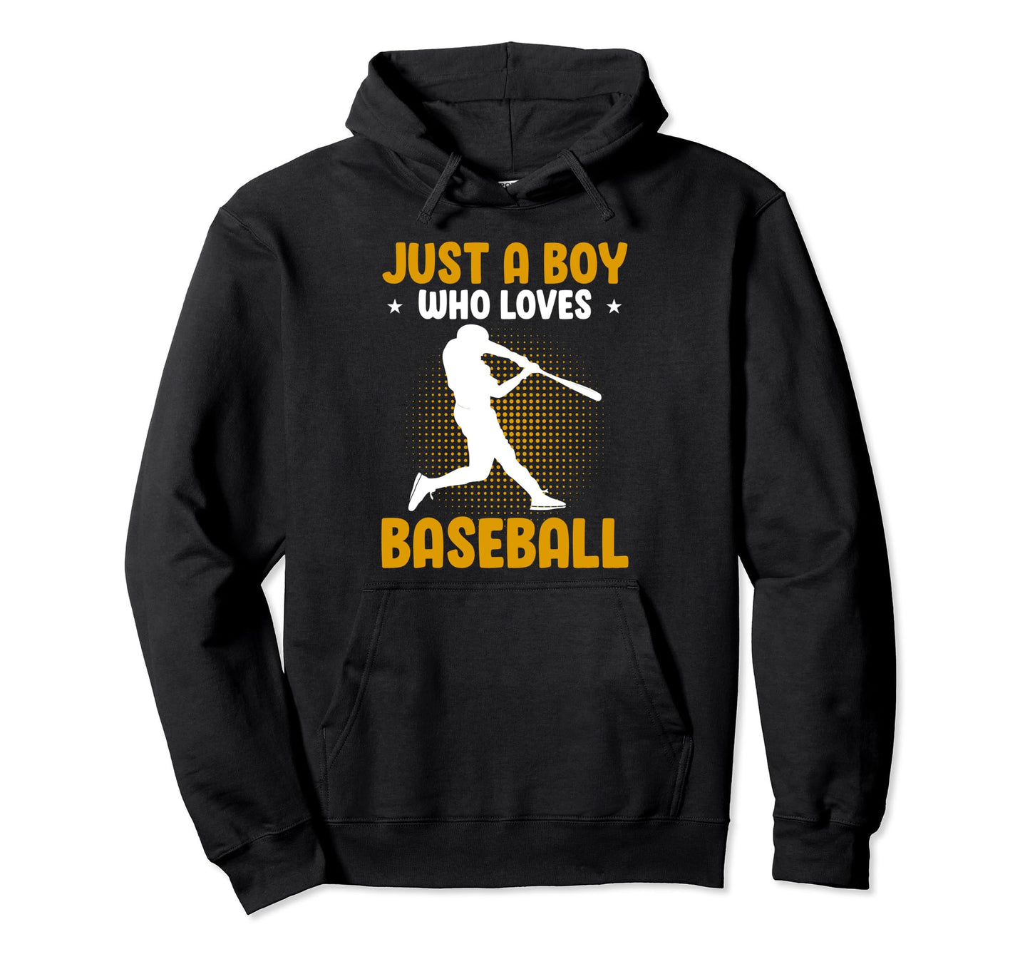 Just Who Loves Baseball Hoodie - Casual Everyday Wear Men Women - T-Shirt, Sweatshirt, Hoodie