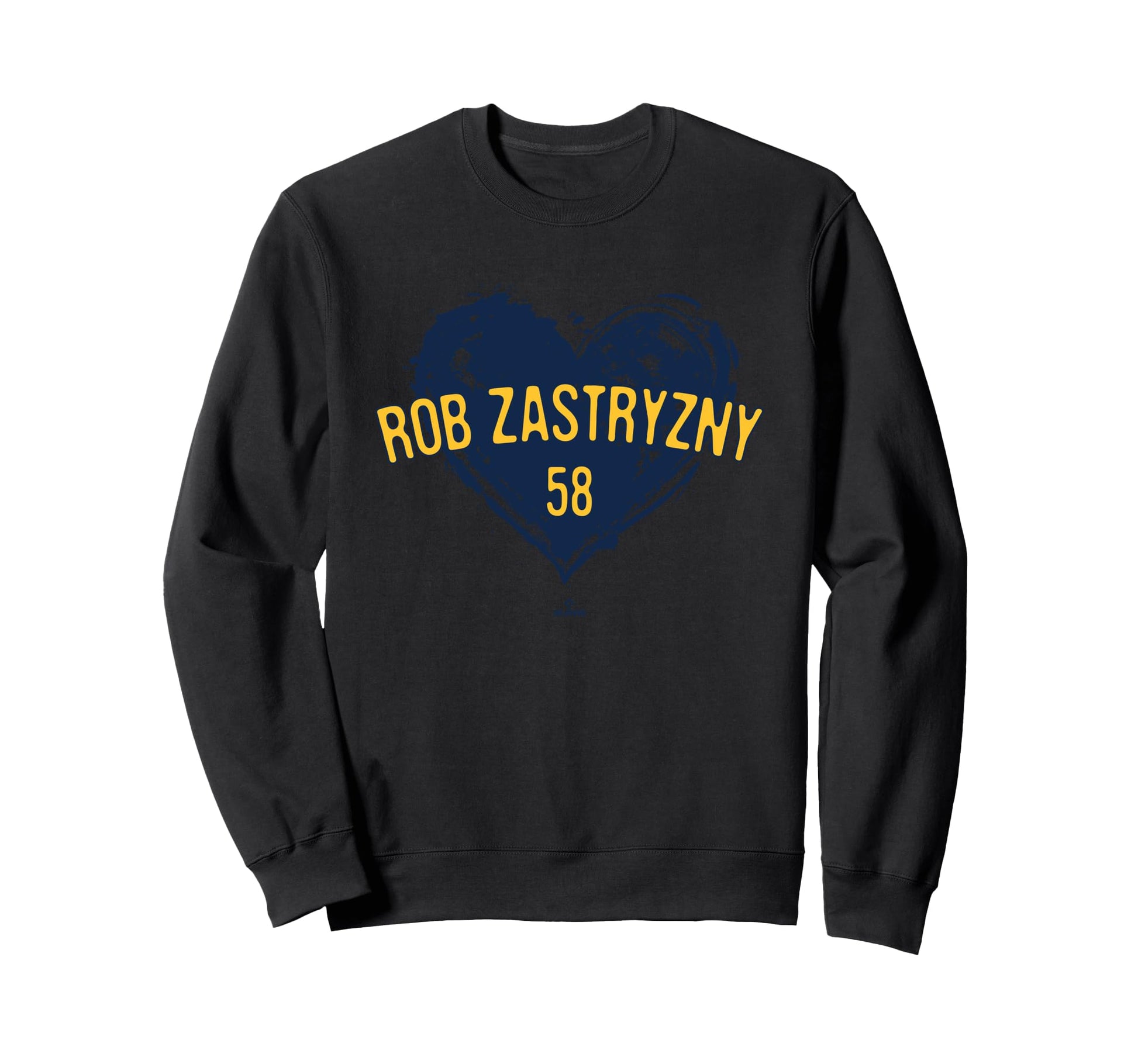 Distressed Heart Rob Zastryzny Sweatshirt - Aesthetic Graphic Men Women - T-Shirt, Sweatshirt, Hoodie