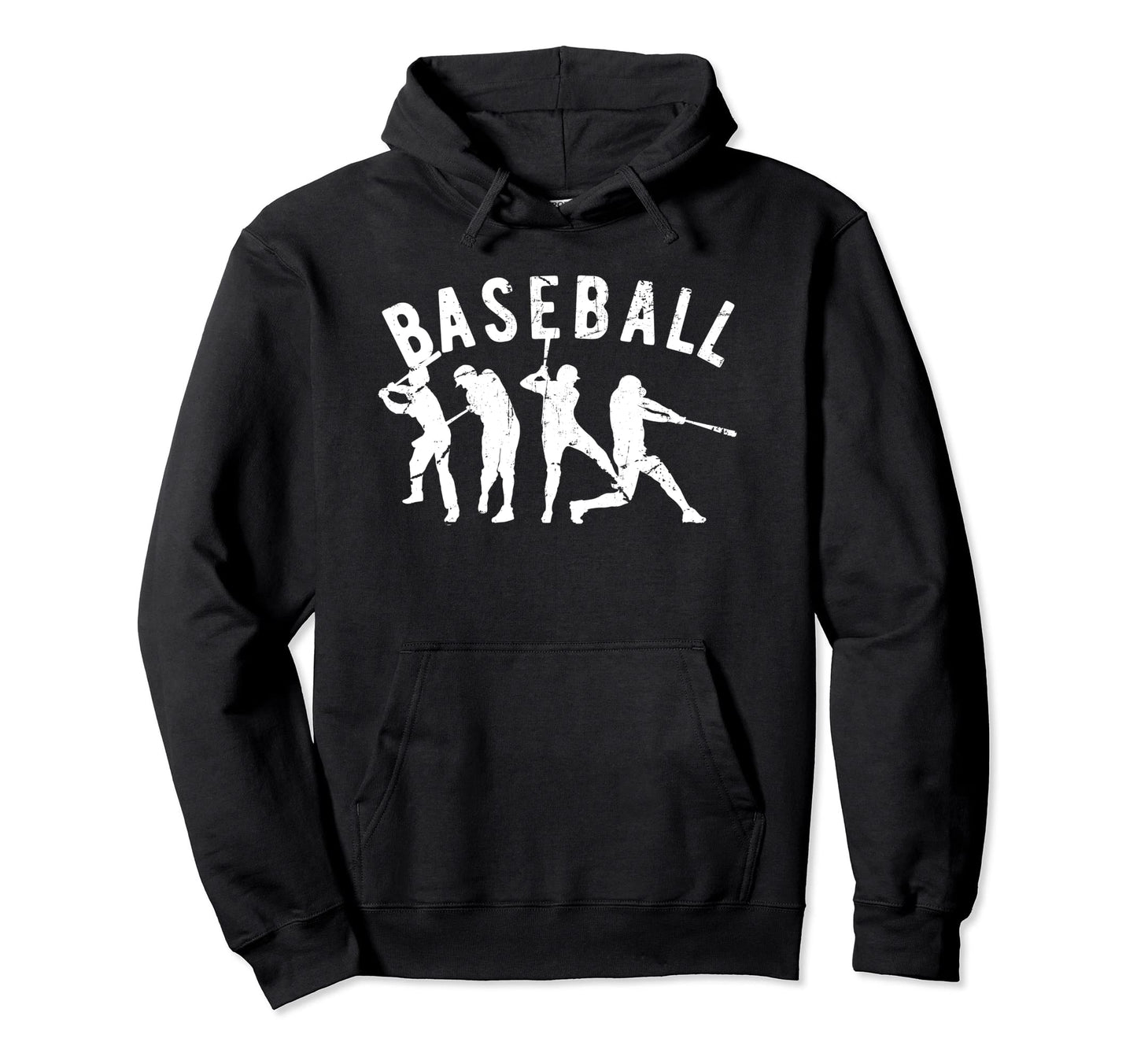 Sports Fan Funny Baseball Hoodie - Casual Everyday Wear Men Women - T-Shirt, Sweatshirt, Hoodie