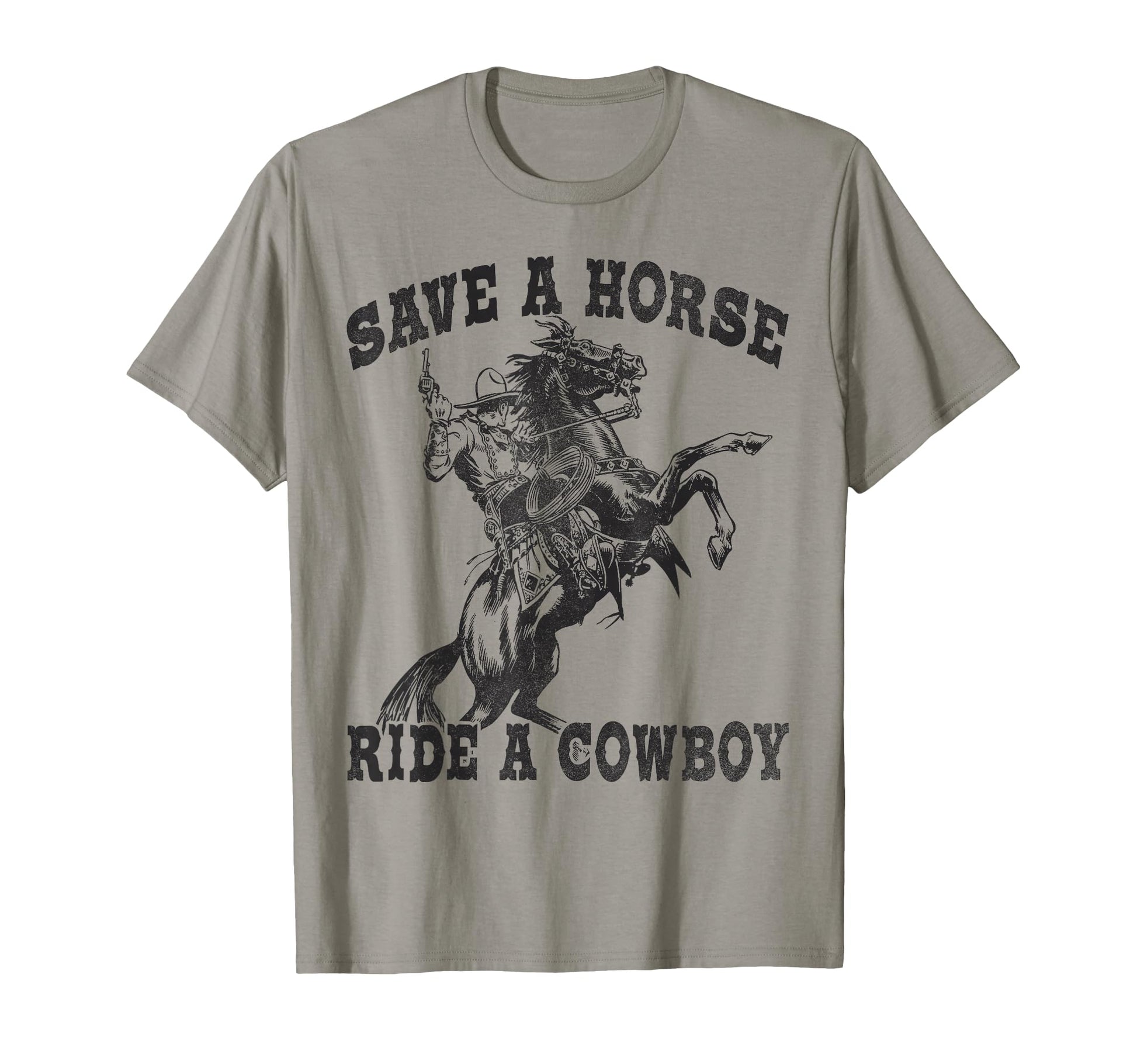 Save Horse Ride Cowboy Funny T-Shirt - Aesthetic Graphic Men Women - T-Shirt, Sweatshirt, Hoodie