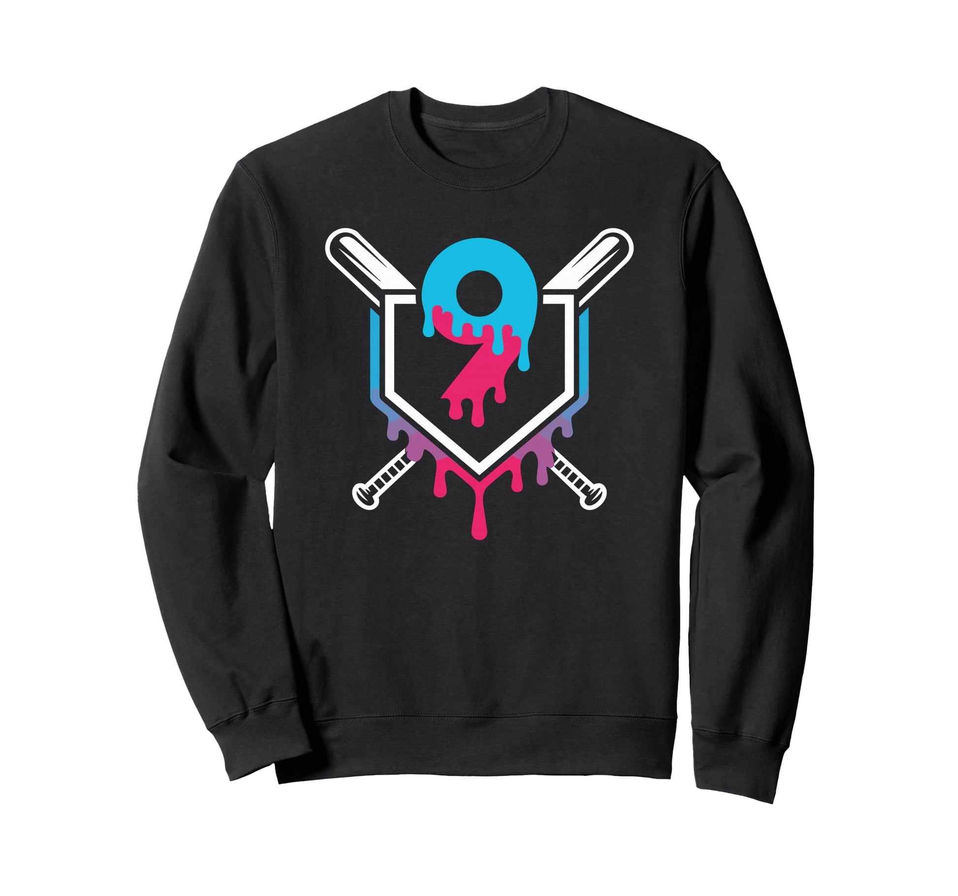 Nine Year Old Baseball Birthday Sweatshirt - Aesthetic Graphic Men Women - T-Shirt, Sweatshirt, Hoodie