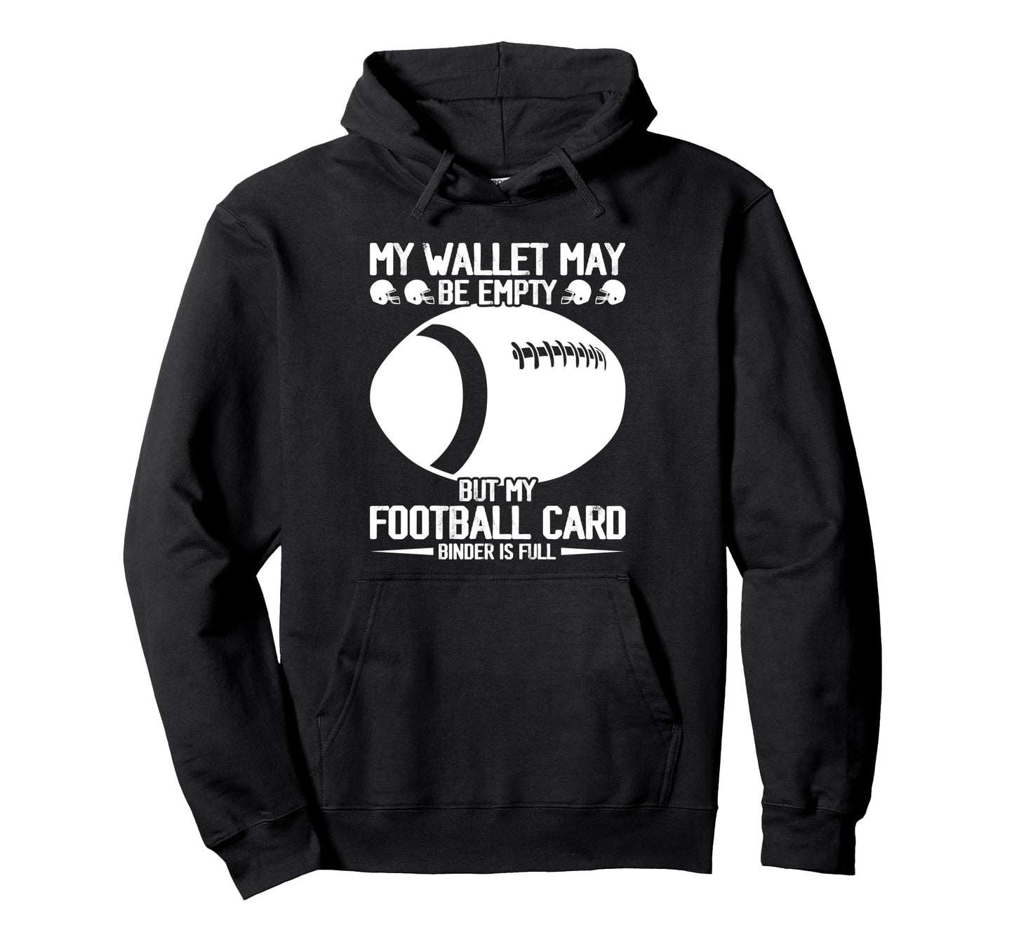 My Wallet Football Home Cards Hoodie - Casual Everyday Wear Unisex - T-Shirt, Sweatshirt, Hoodie