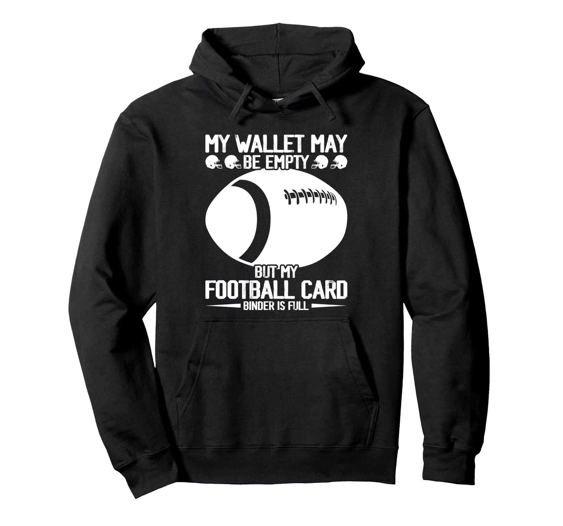 My Wallet Football Home Cards Hoodie - Casual Everyday Wear Unisex - T-Shirt, Sweatshirt, Hoodie