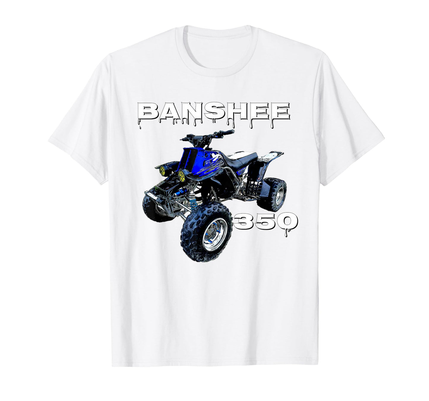 Banshee Quad Atv Atc All Terrain T-Shirt - Trendy Graphic for Adults - T-Shirt, Sweatshirt, Hoodie