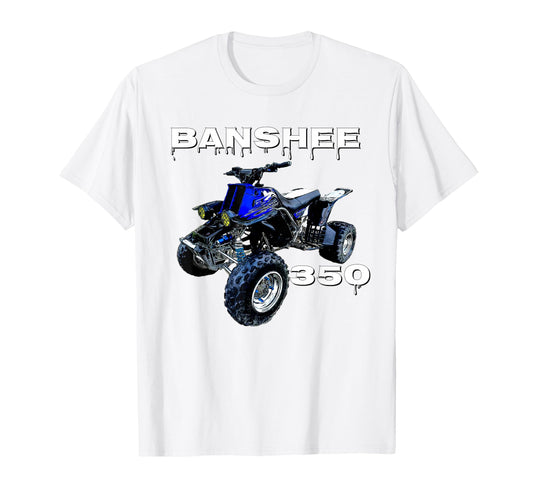 Banshee Quad Atv Atc All Terrain T-Shirt - Trendy Graphic for Adults - T-Shirt, Sweatshirt, Hoodie