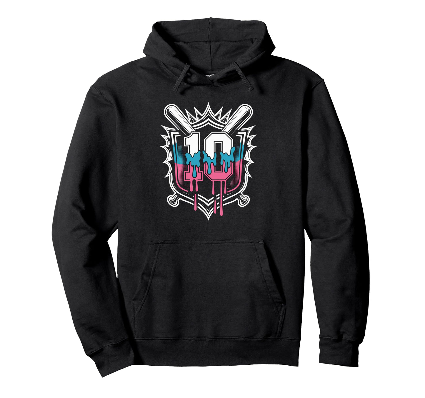 Baseball Birthday Energy Party Day Hoodie - Unique Graphic Men Women - T-Shirt, Sweatshirt, Hoodie