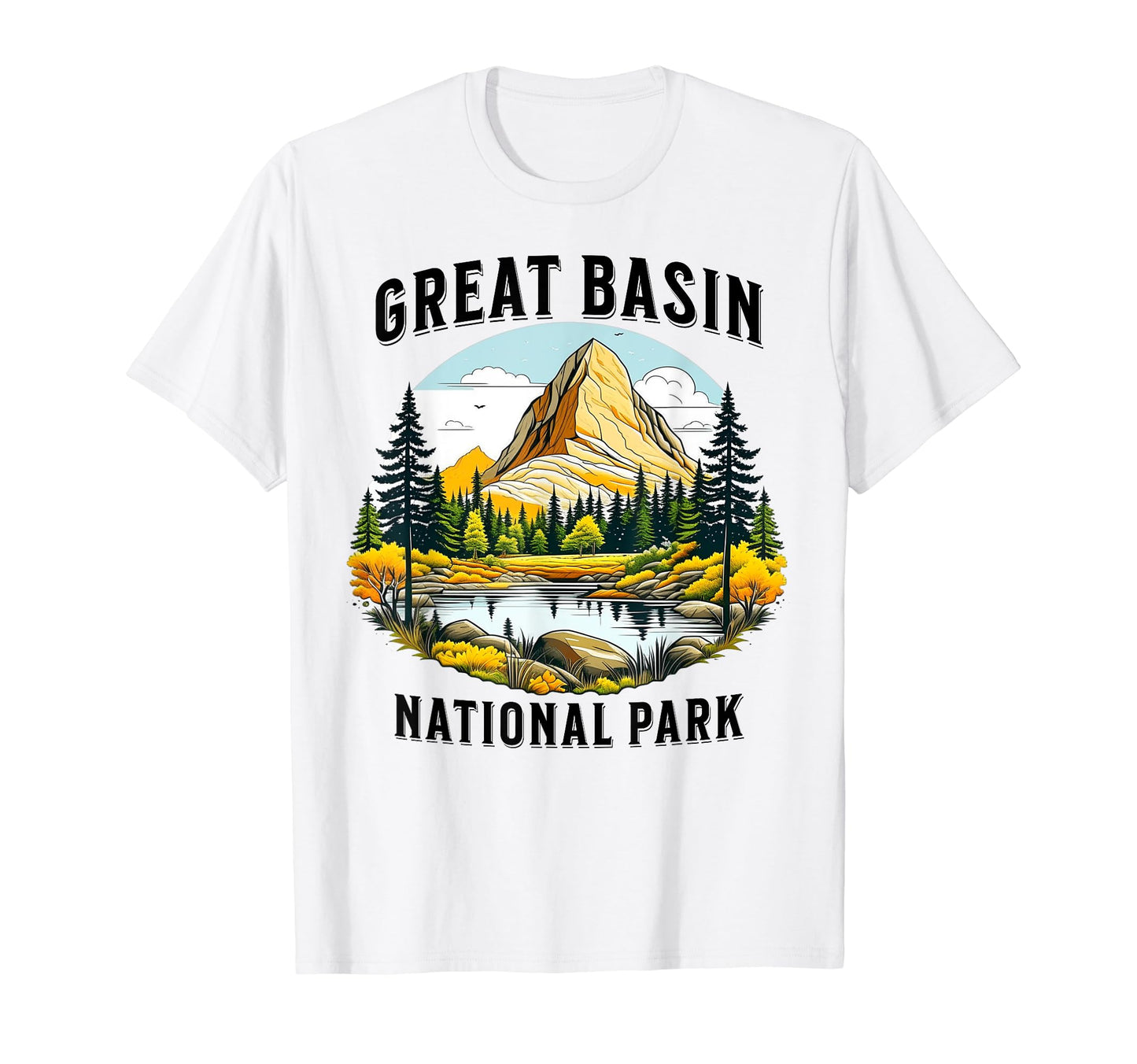 Great Basin National Park Nevada T-Shirt - Fun Novelty Design Men Women - T-Shirt, Sweatshirt, Hoodie