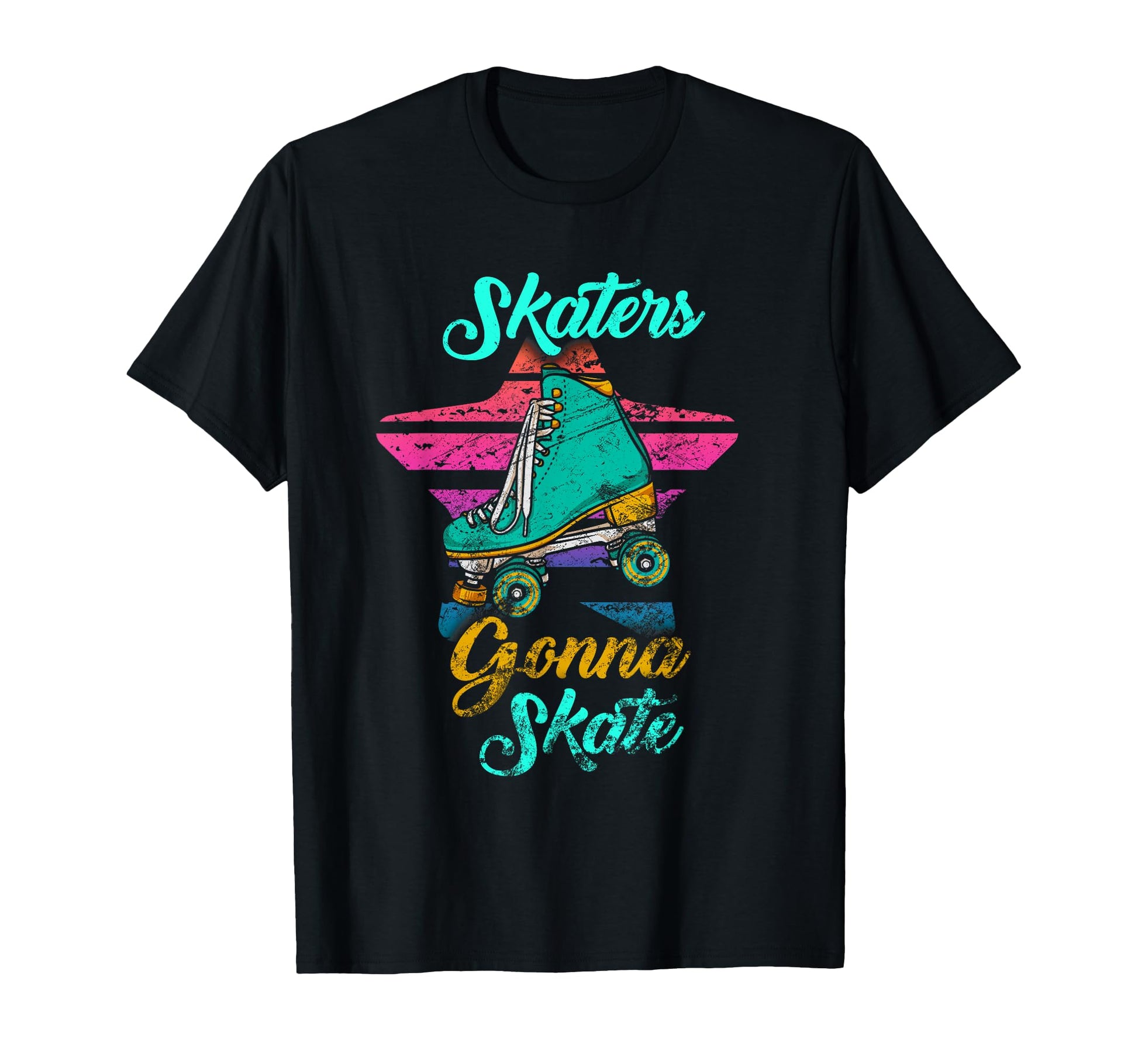 Skaters Gonna Skate Boots Star T-Shirt - Casual Everyday Wear Men Women - T-Shirt, Sweatshirt, Hoodie