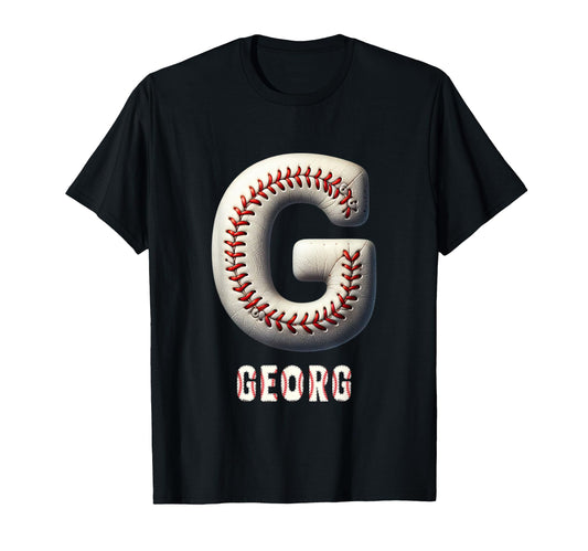 Baseball Home Run Julius Initial T-Shirt - Novelty Apparel for Adults - T-Shirt, Sweatshirt, Hoodie