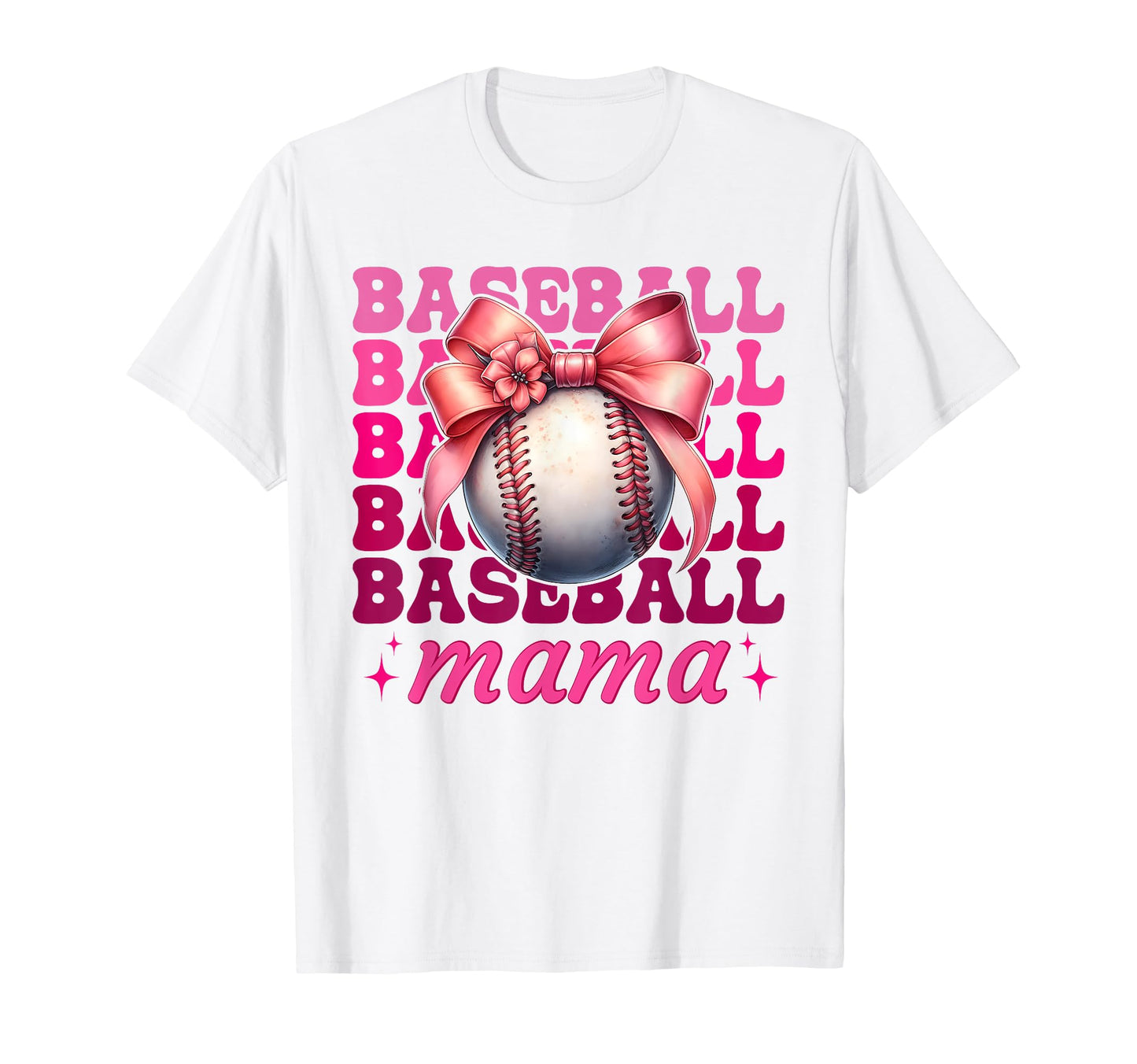 Baseball Mama Baseball Mom Mothers T-Shirt - Custom Art Print Men Women - T-Shirt, Sweatshirt, Hoodie