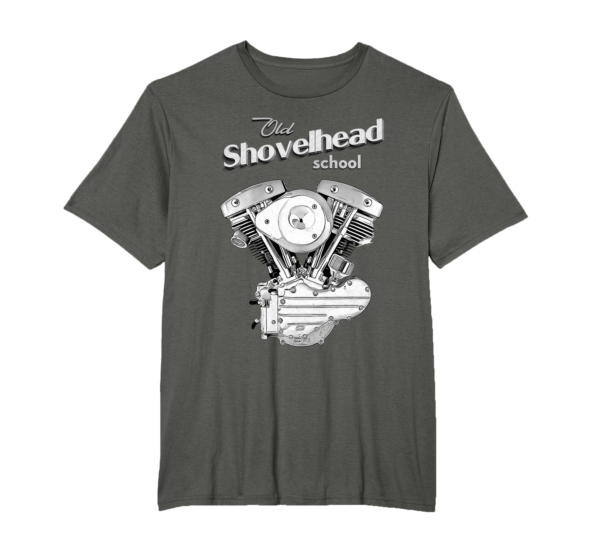 Hd Shovelhead Motorcycle Flh Engine T-Shirt - Trendy Graphic Men Women - T-Shirt, Sweatshirt, Hoodie